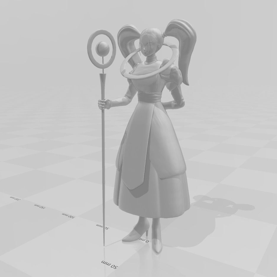 Angel of Universe 11 Marcarita 3D Model 3D print model_3