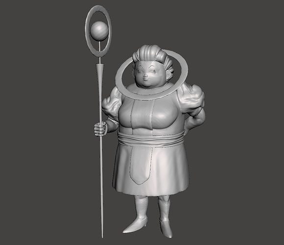 Angel of Universe 12 Martinu 3D Model 3D print model