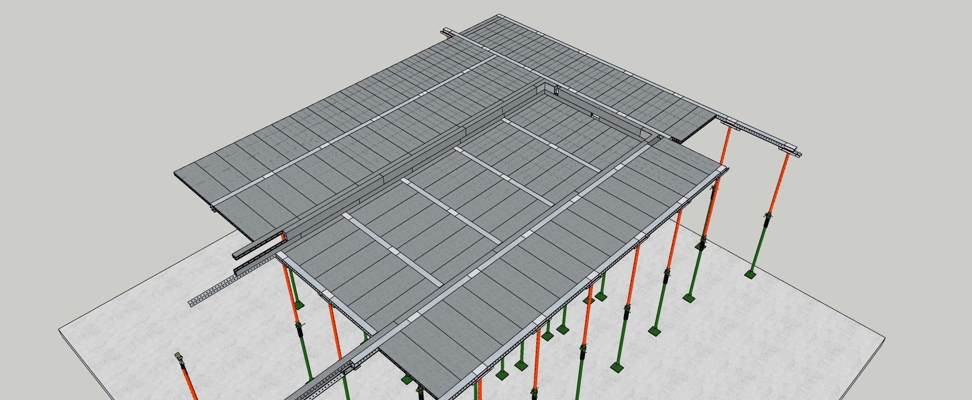 Aluminium Formwork 3D print model_2
