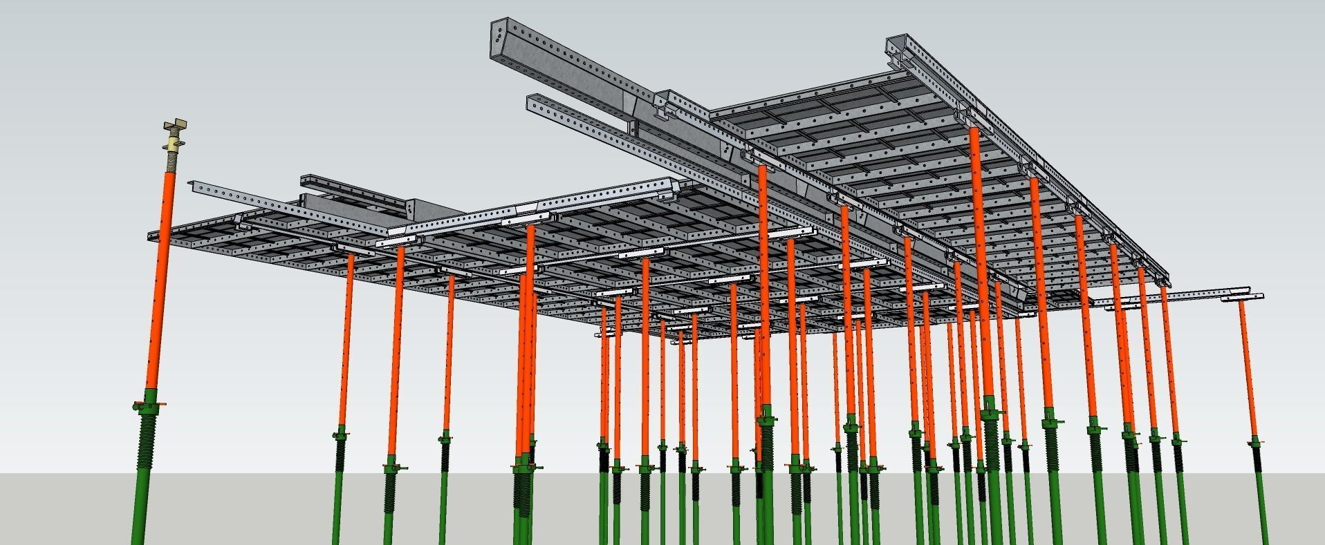 Aluminium Formwork 3D print model_3