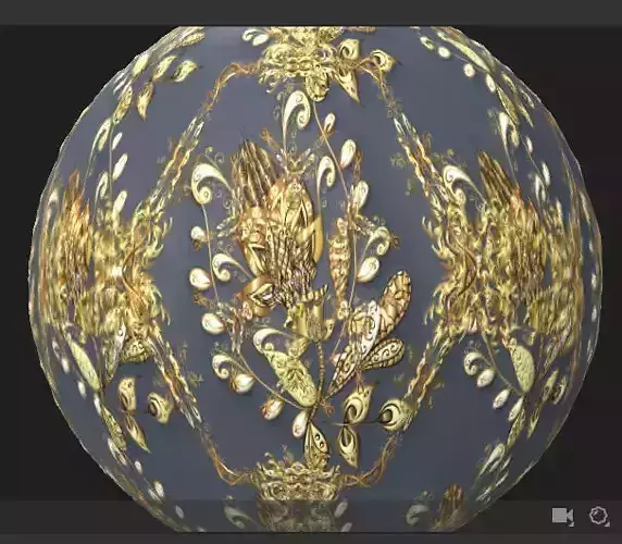 Vintage and doodles Surface PBR Texture