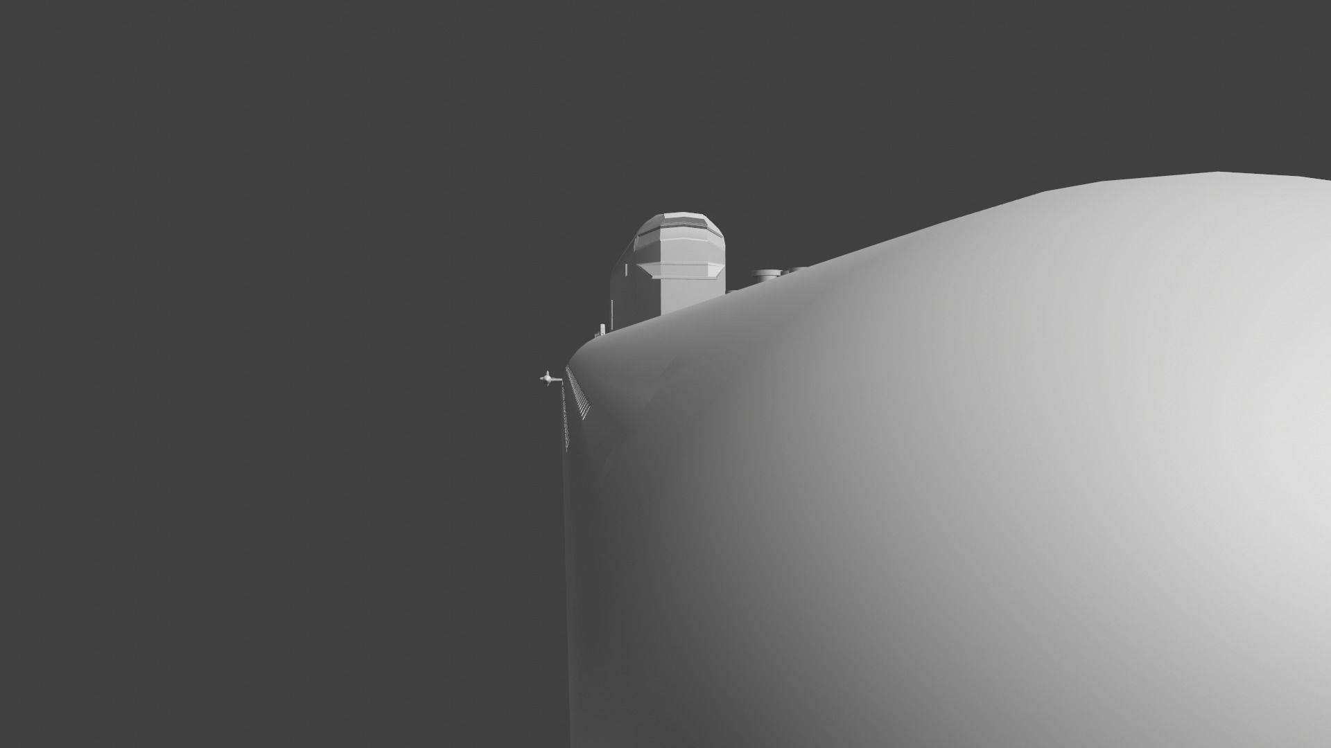 Russian Nuclear submarine Komsomolets Free low-poly 3D model_1