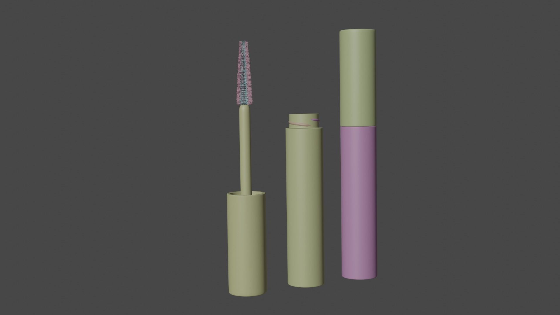 Eye brush 3D model_7