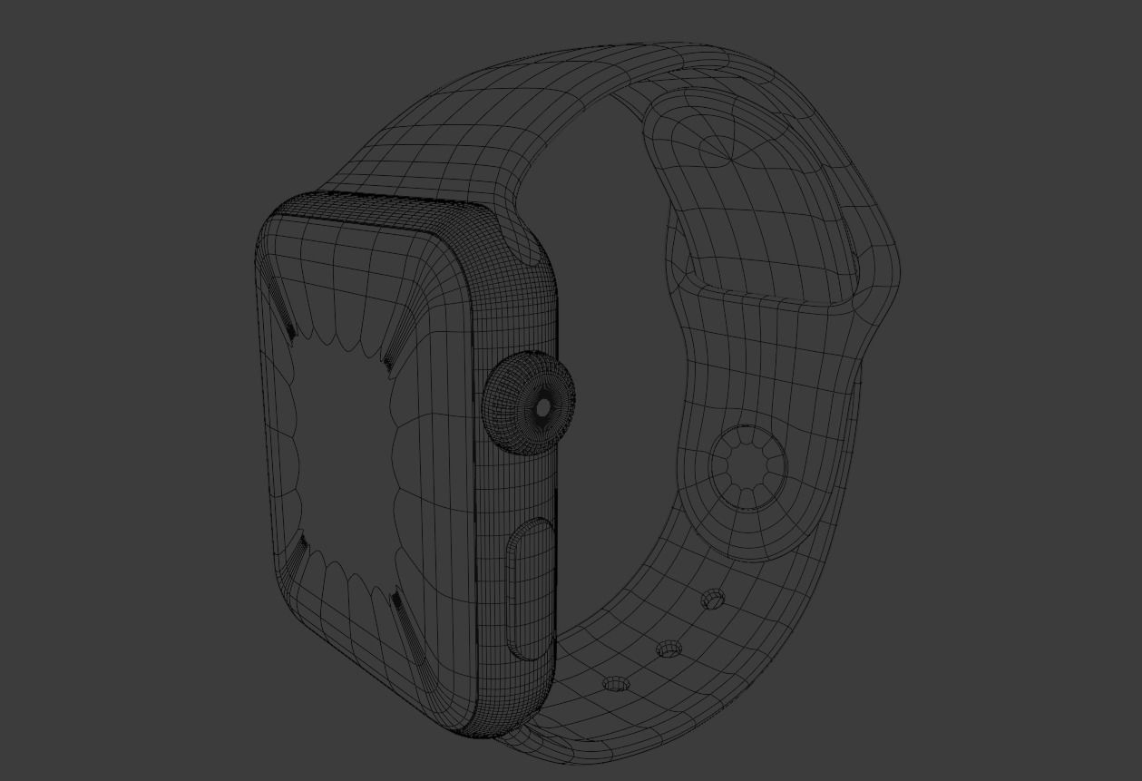 Apple Watch 3D Model 3D model_8