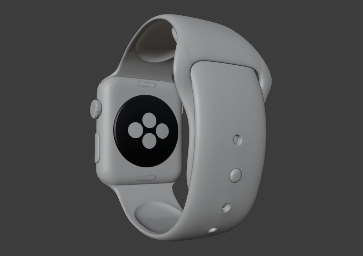 Apple Watch 3D Model 3D model_6
