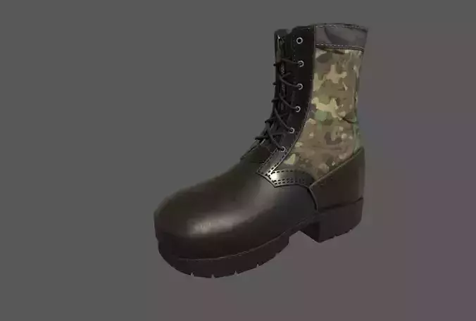  Camouflage Army Boots 