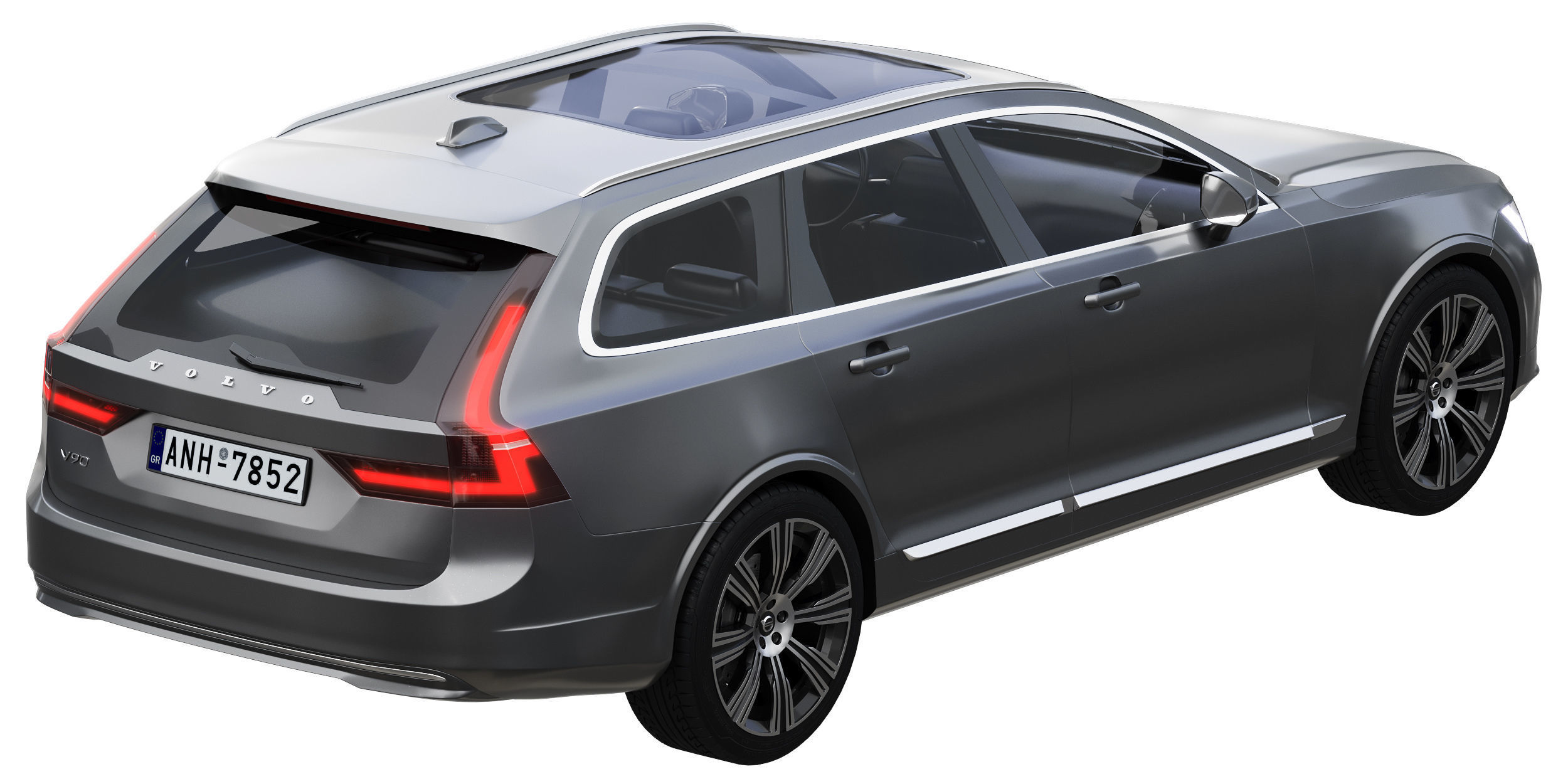 Volvo V90 3D model_4