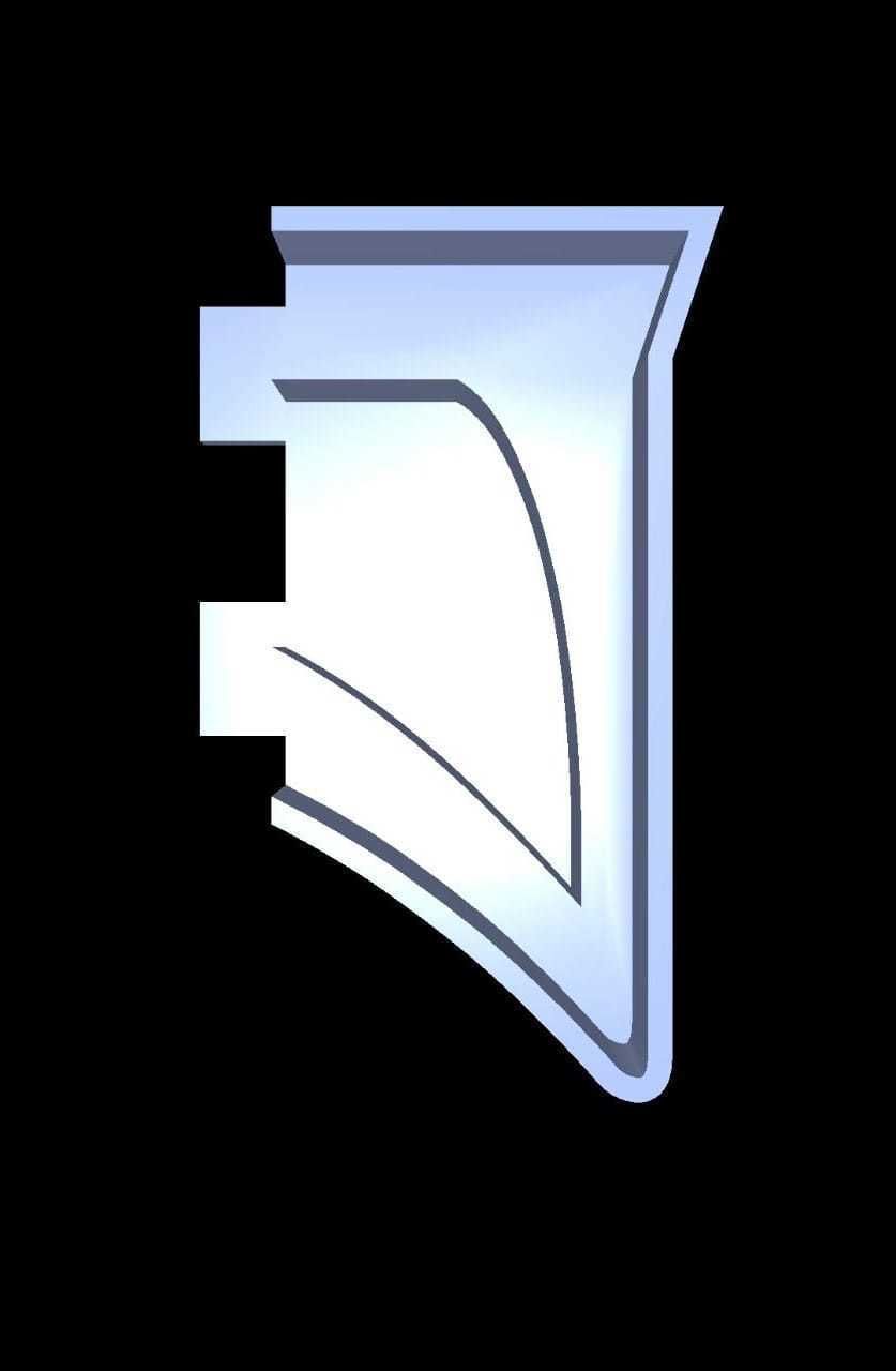 Tibetan Alphabet Cast Your Own LETTERS Easy To Cast Puzzle Fit 3D model_1