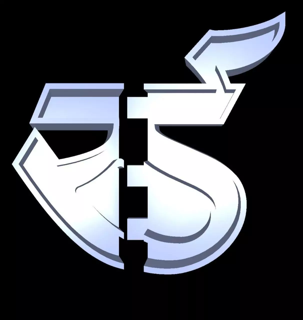 Tibetan Alphabet Cast Your Own LETTERS Easy To Cast Puzzle Fit 3D model_0