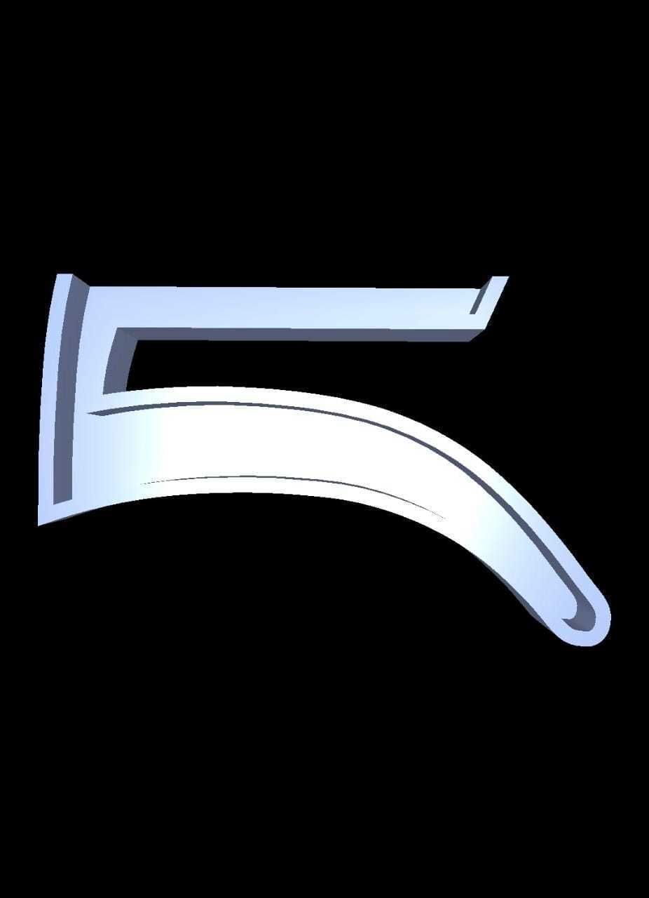 Tibetan Alphabet Cast Your Own LETTERS Easy To Cast Puzzle Fit 3D model_1