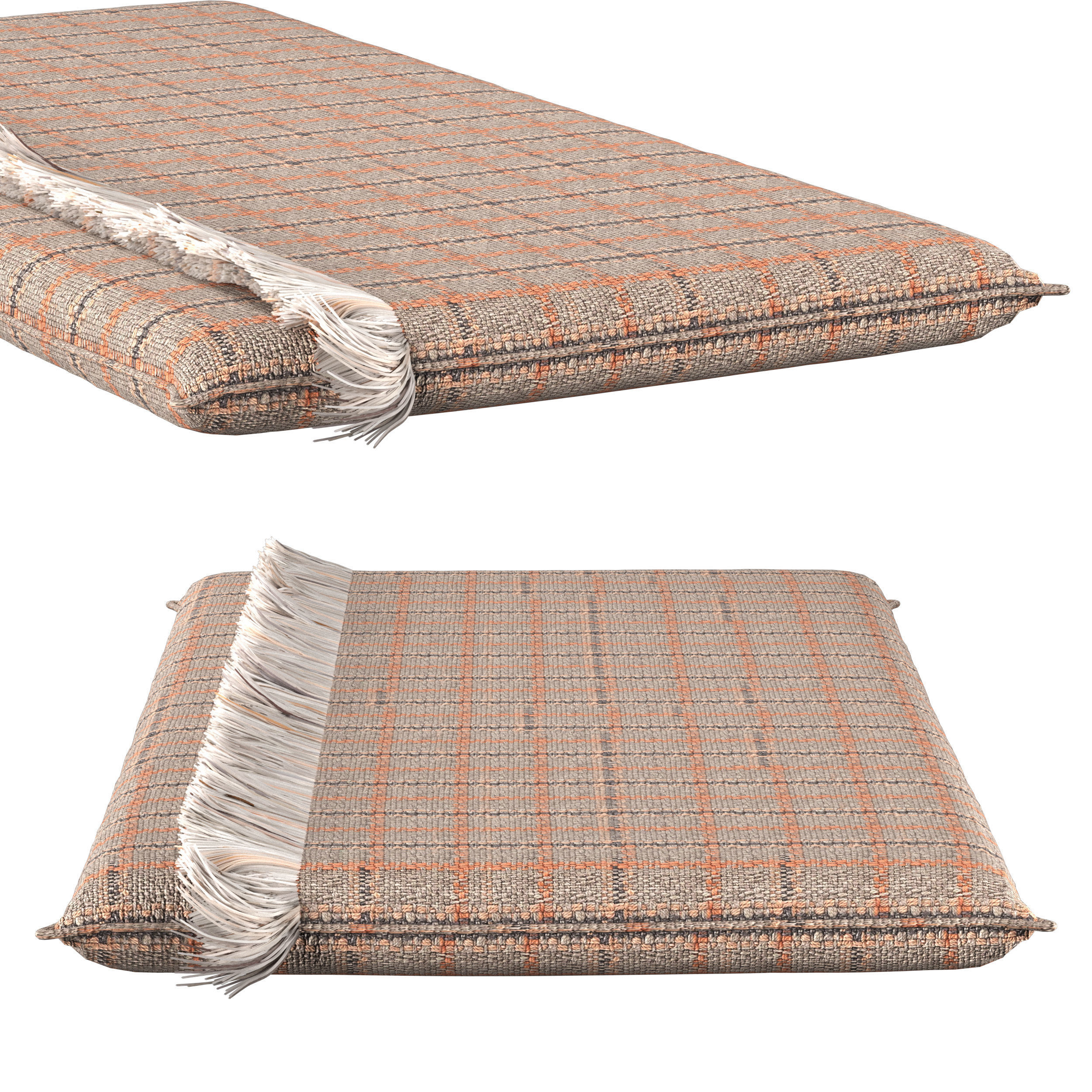 GAN Small Mattress Checks 3D model_2