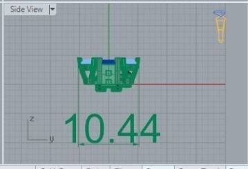 Diamond Bracelet 255 3D print model_7