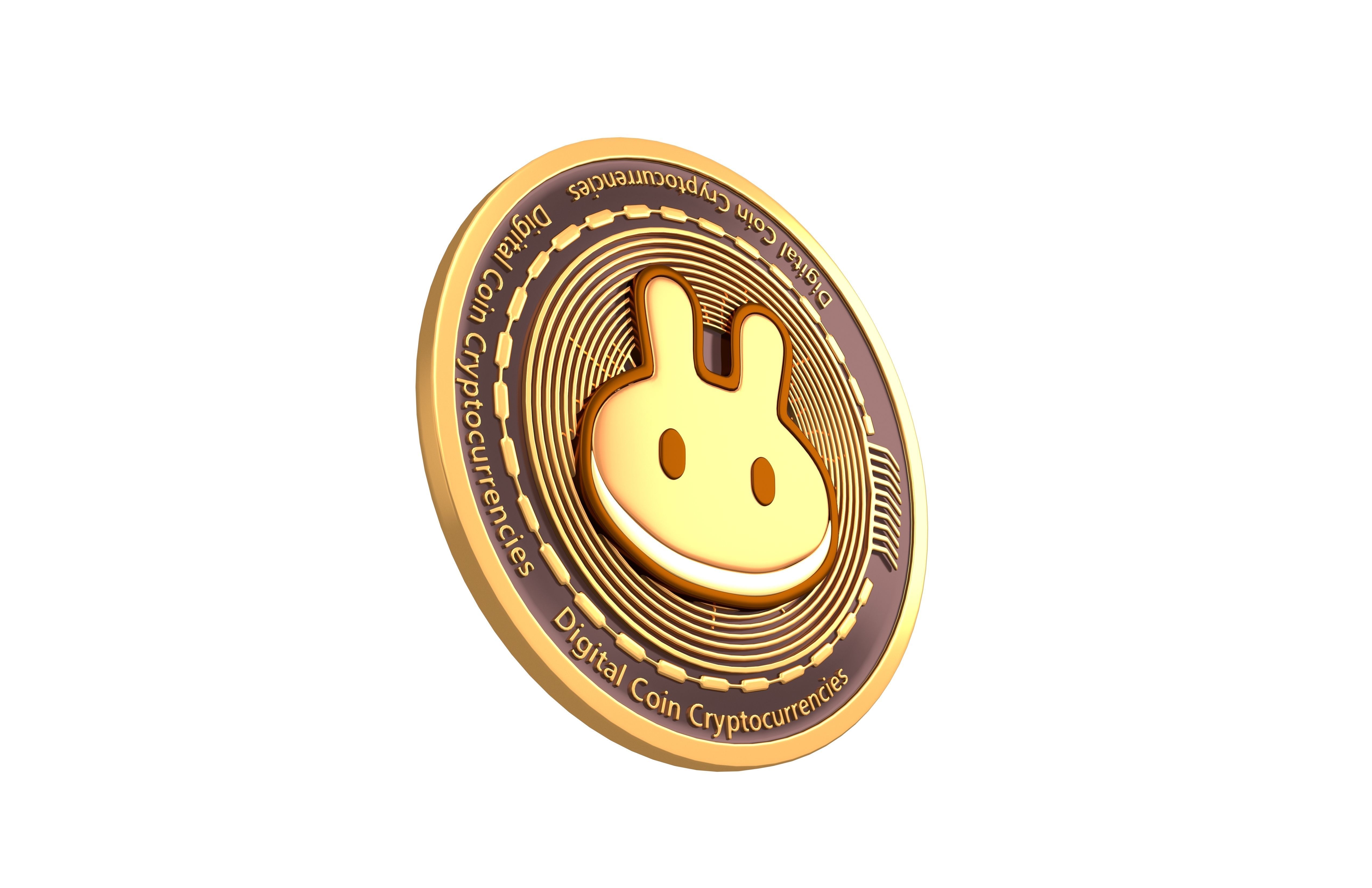 PancakeSwap Coin v3 001 3D model_3