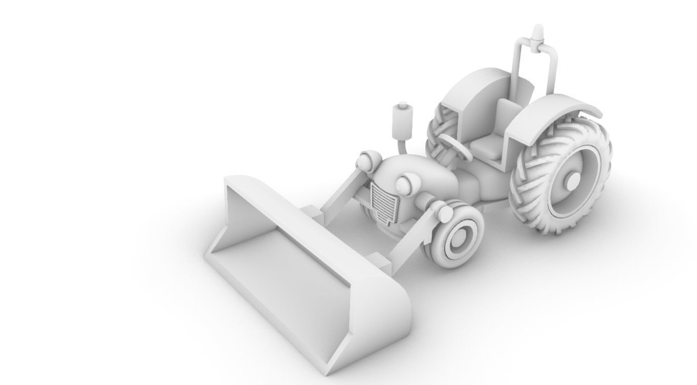 Tractor Tom 3D print model_3