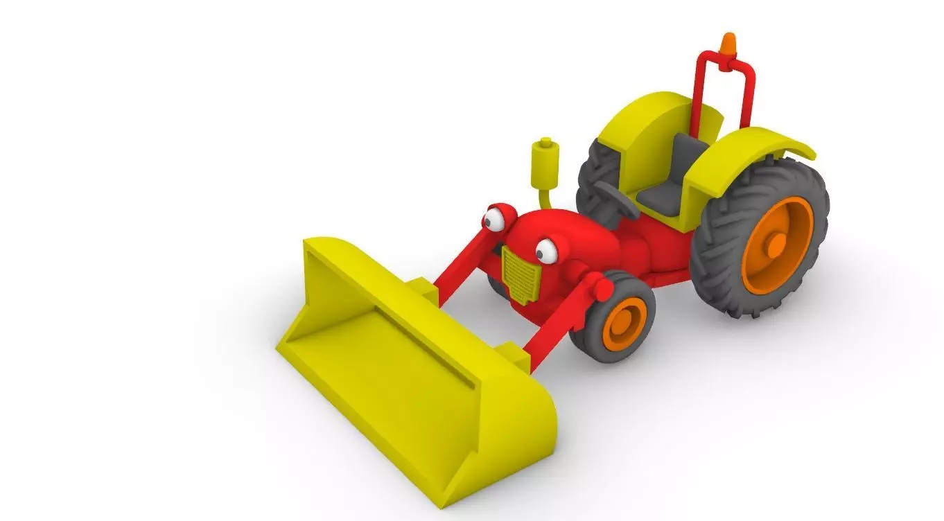 Tractor Tom 3D print model_0