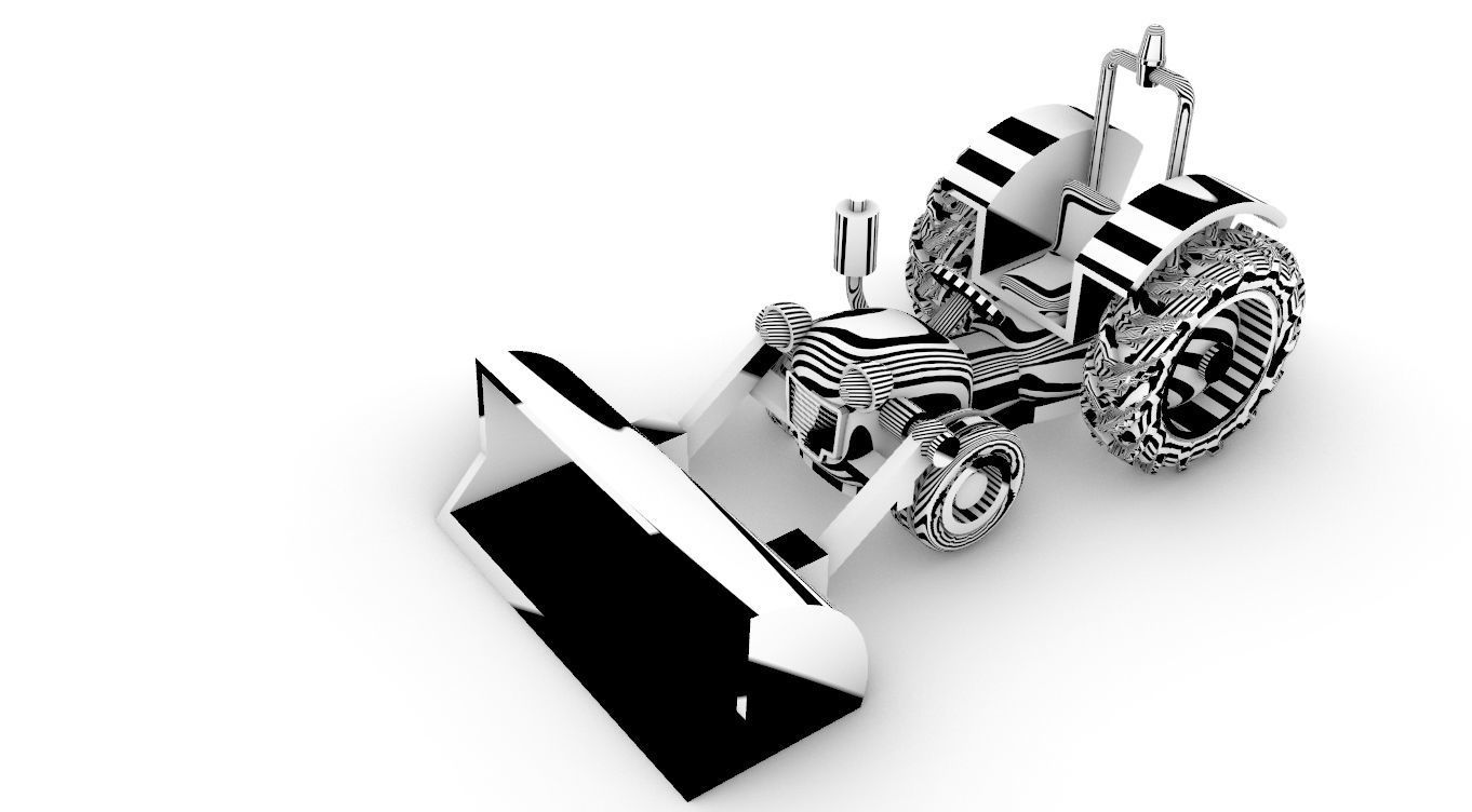 Tractor Tom 3D print model_4