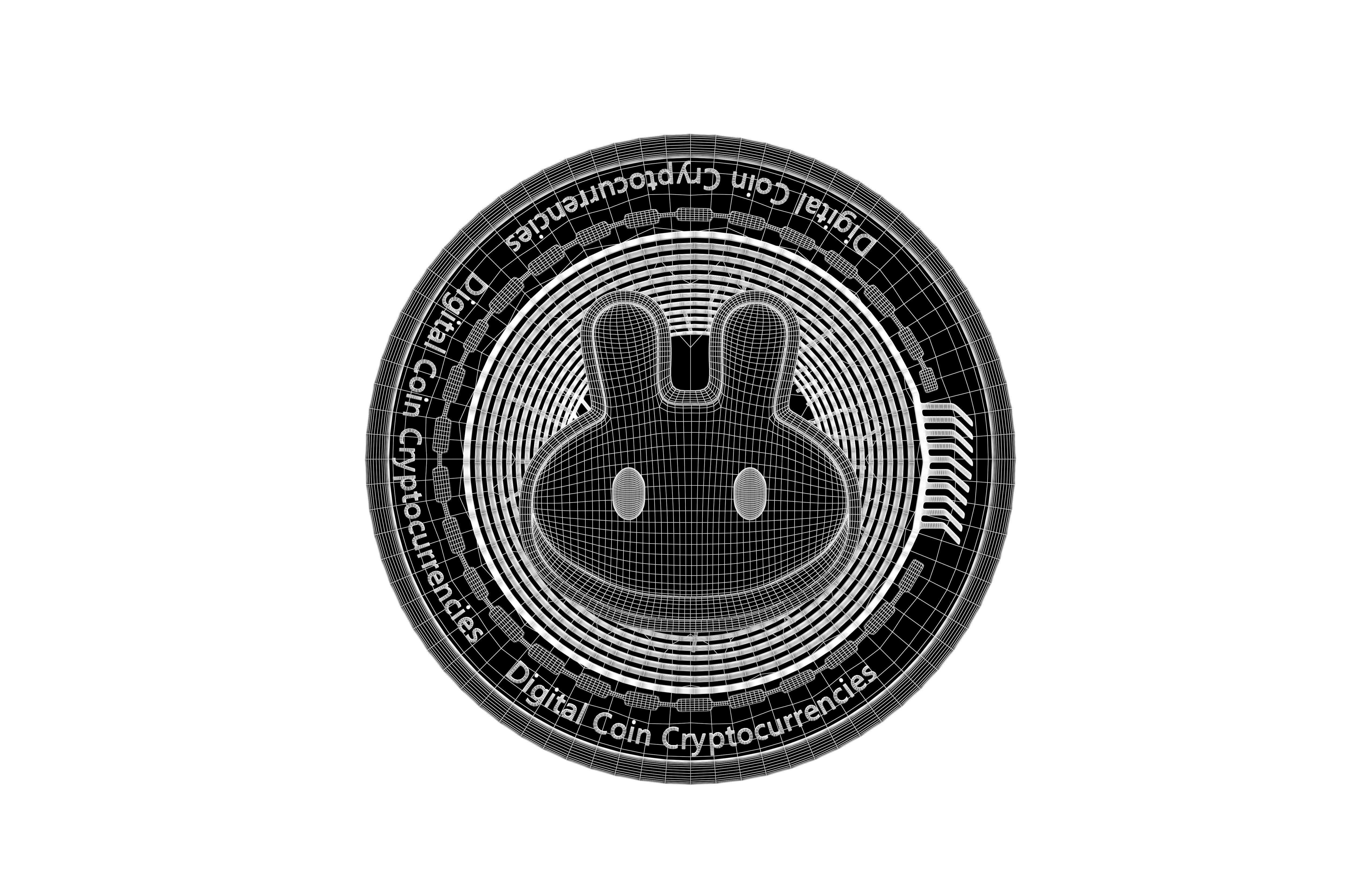 PancakeSwap Coin v3 004 3D model_5