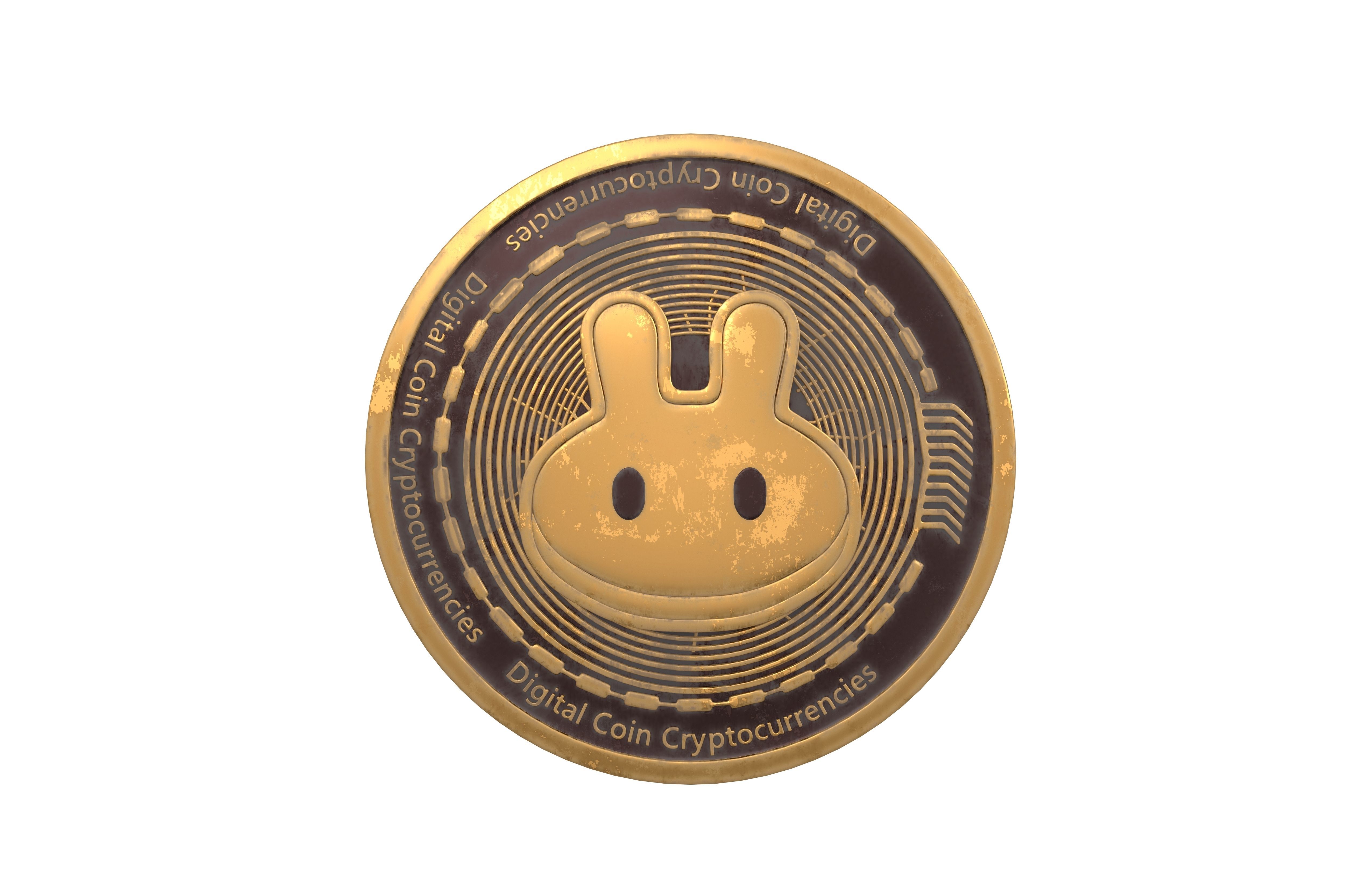 PancakeSwap Coin v3 004 3D model_1