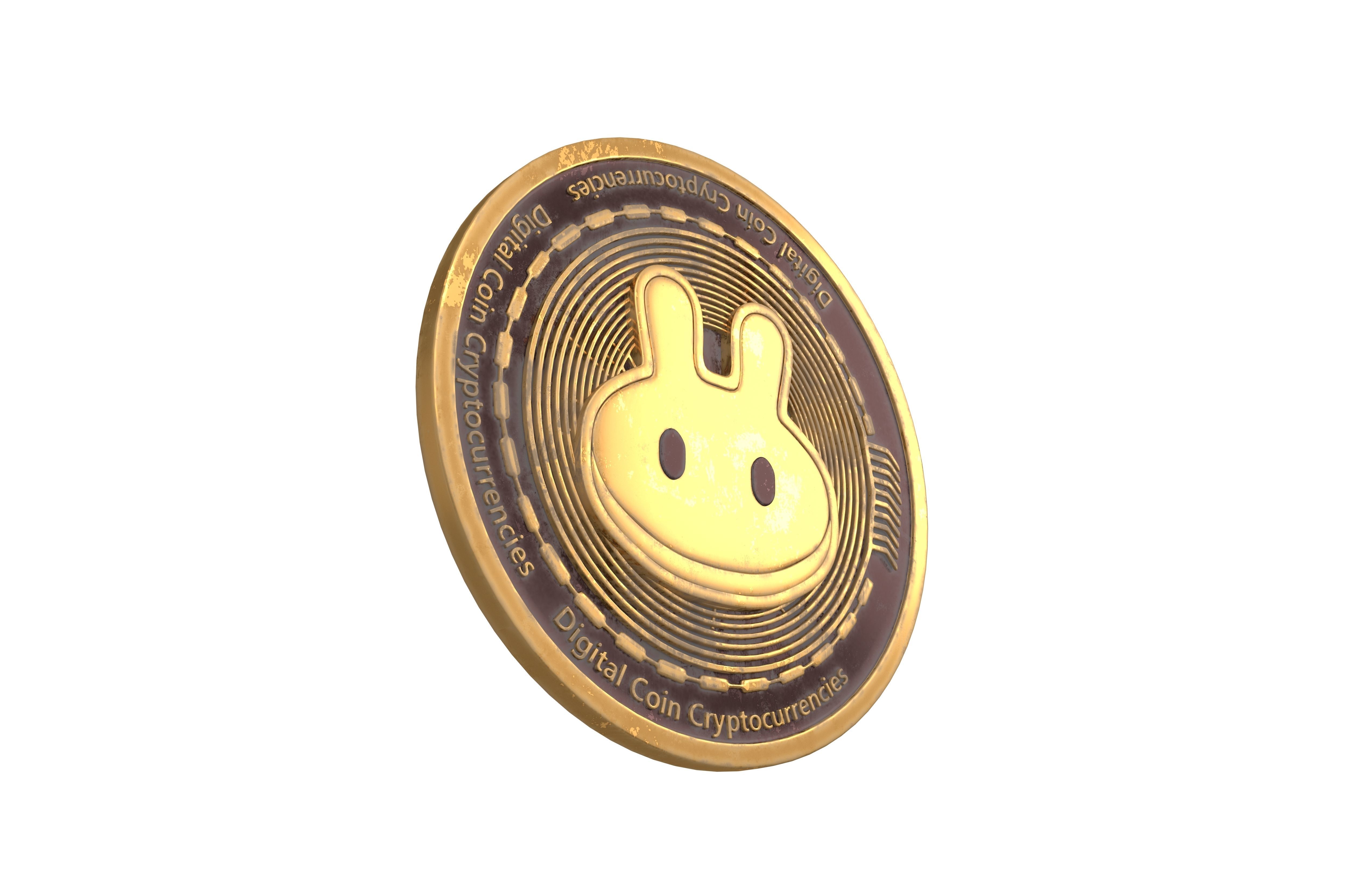 PancakeSwap Coin v3 004 3D model_3