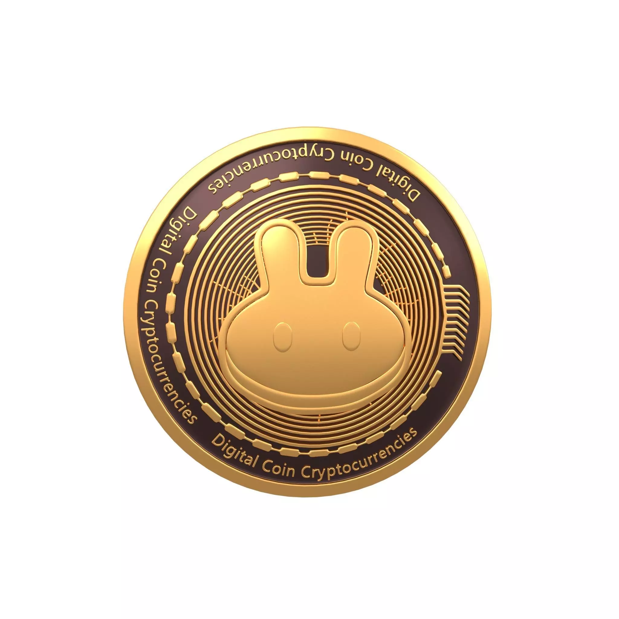 PancakeSwap Coin v3 005 3D model_0
