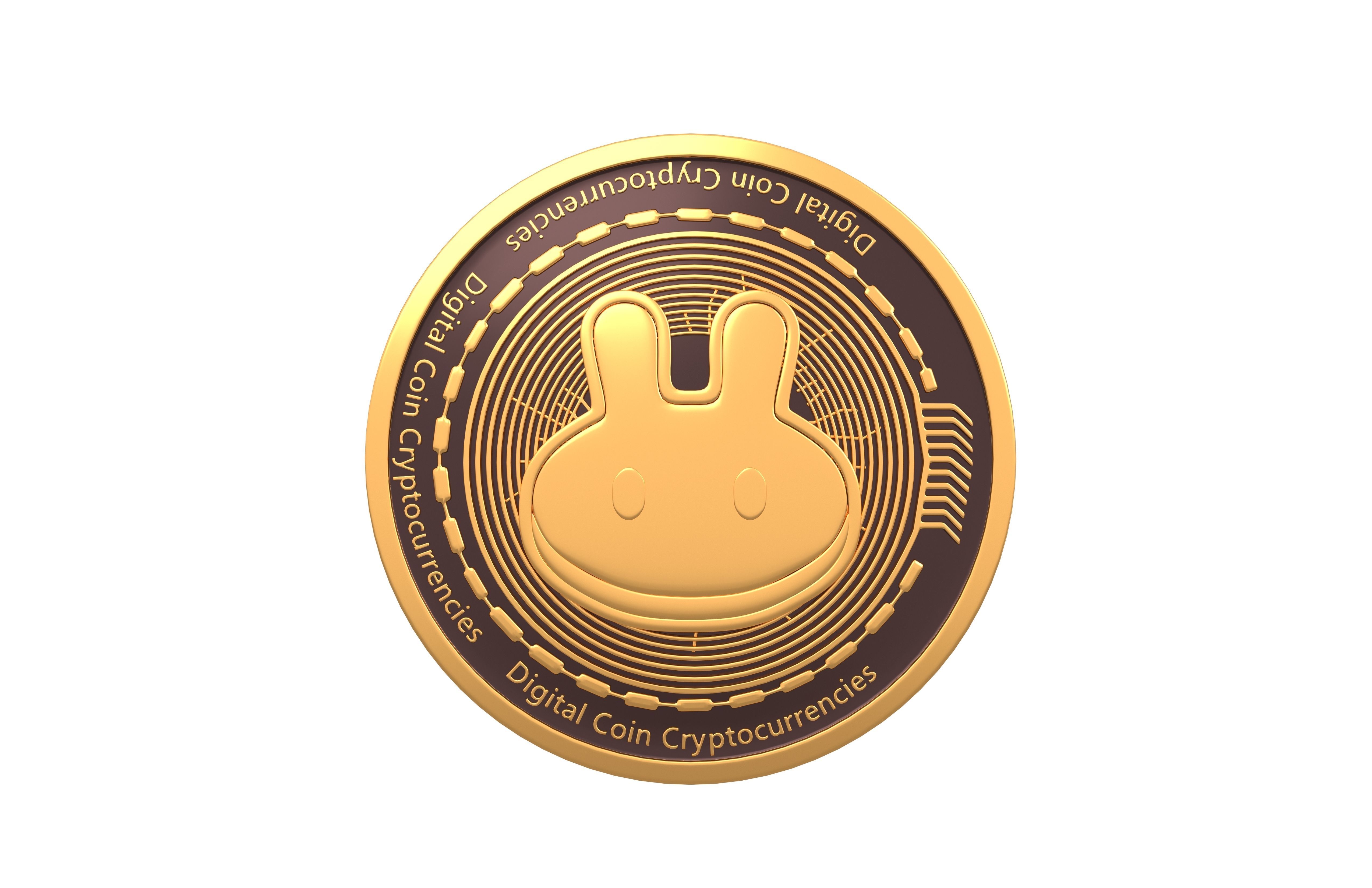 PancakeSwap Coin v3 005 3D model_1