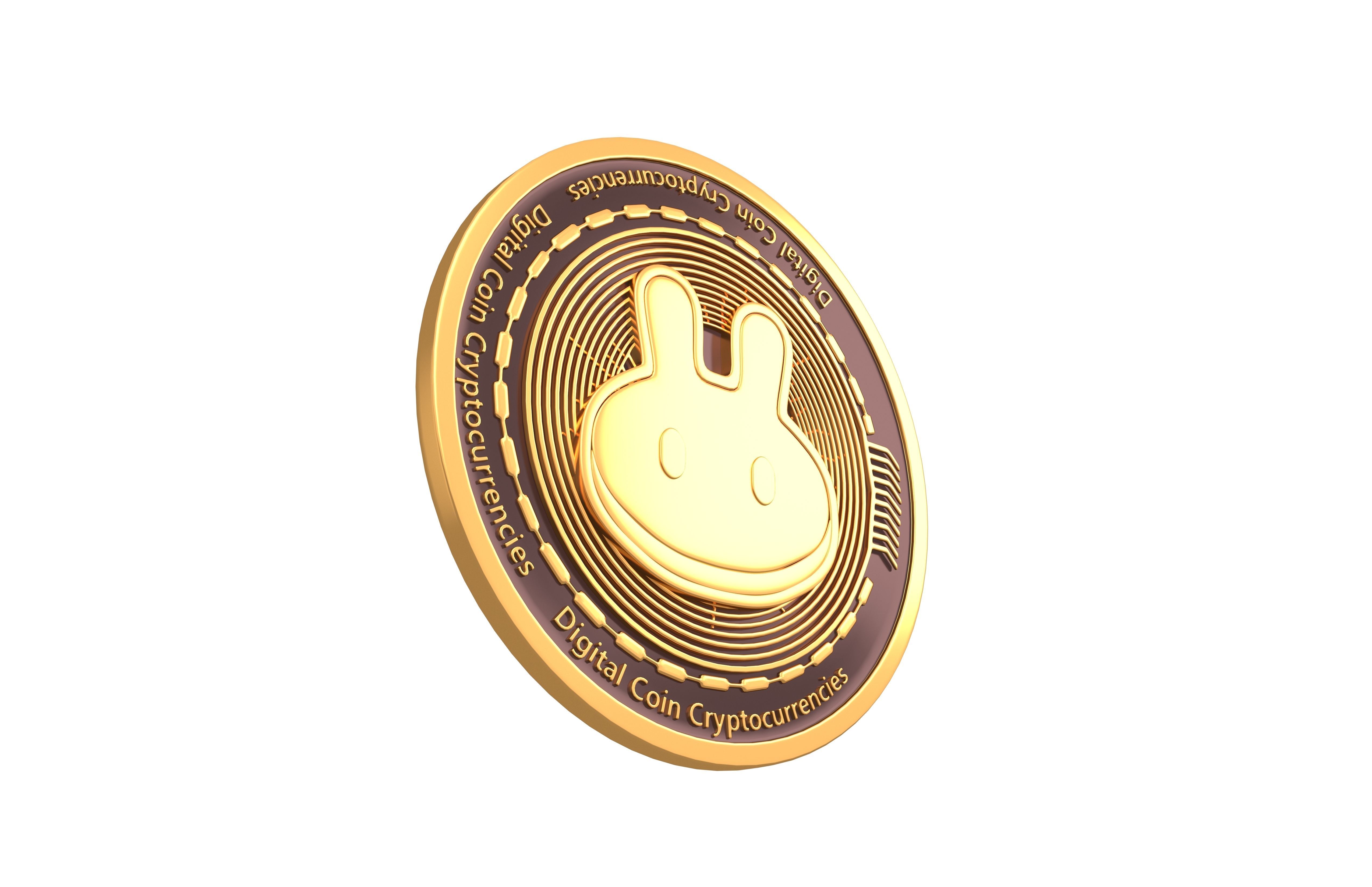 PancakeSwap Coin v3 005 3D model_3