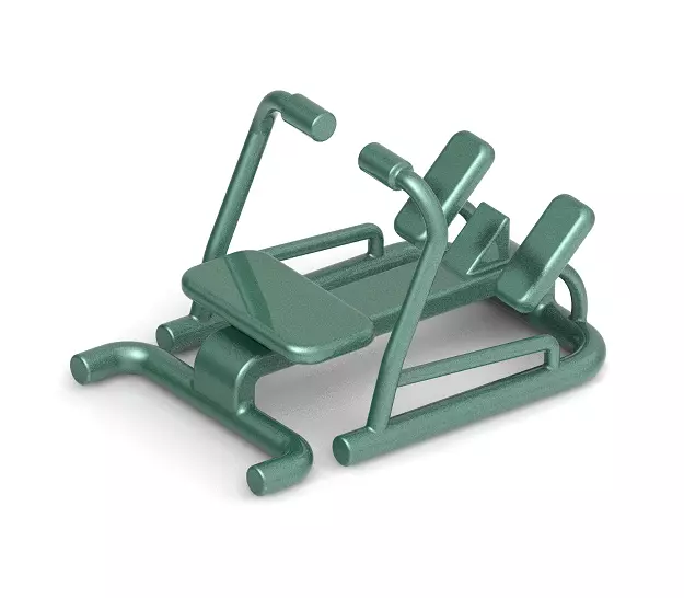 Stylish Gym Rowing Machine 3D print model_0