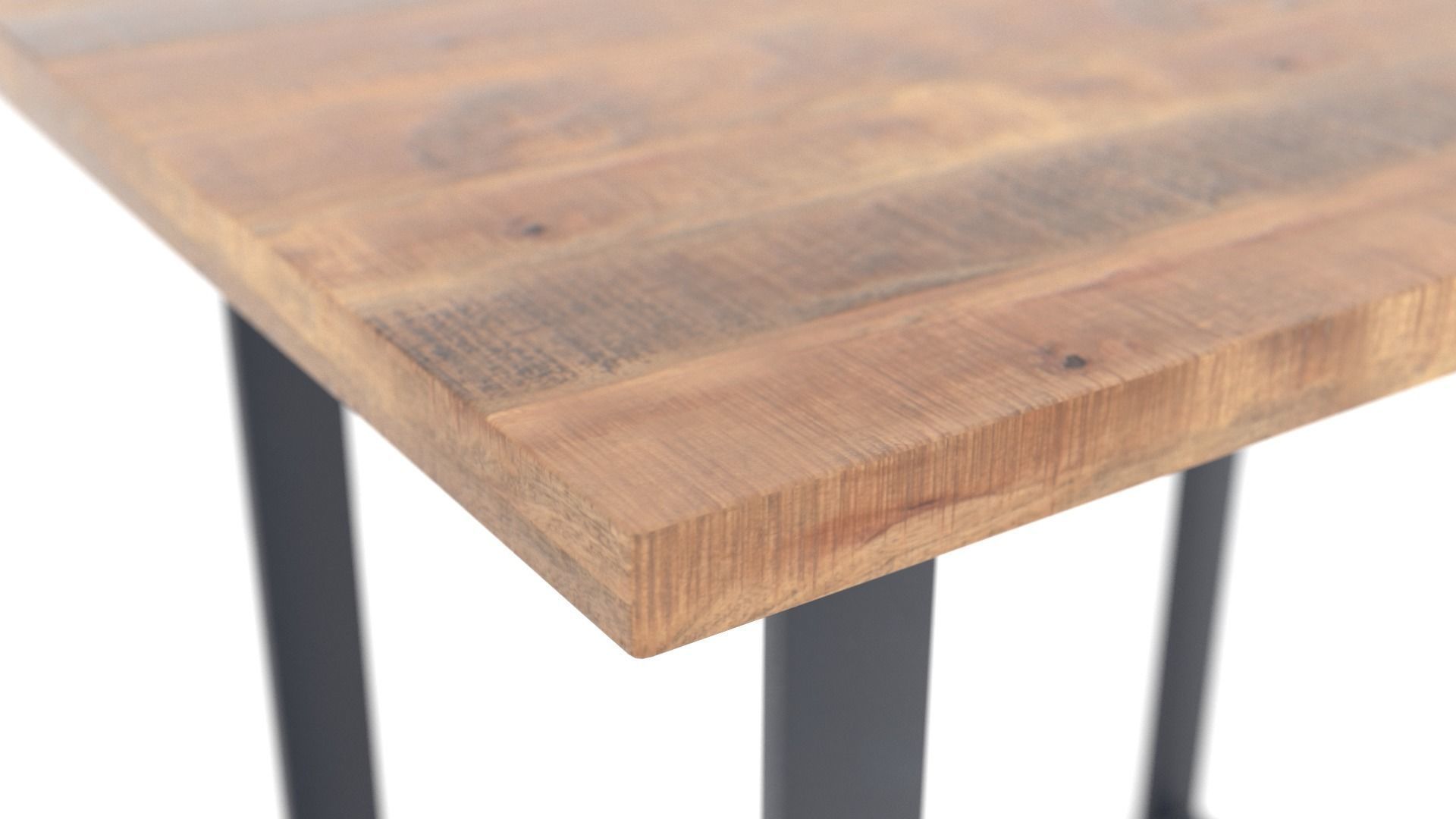 Mango Wood Furniture Set 3D Model Collection_7