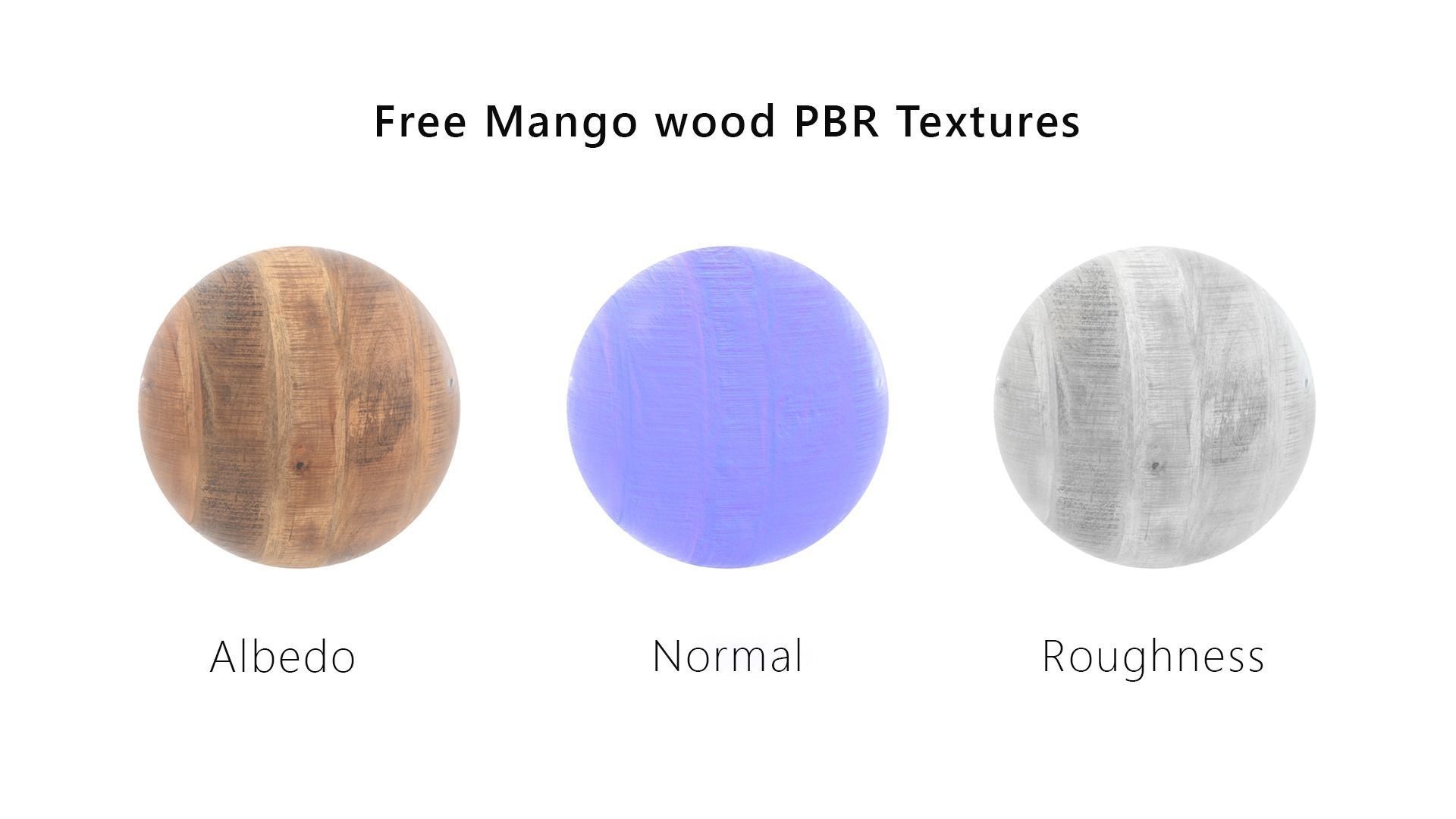Mango Wood Furniture Set 3D Model Collection_8