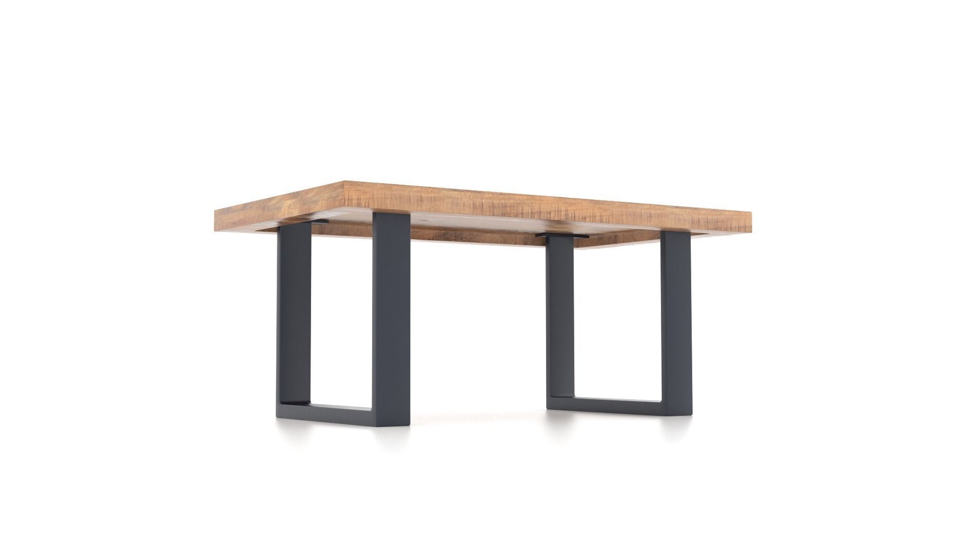 Mango Wood Furniture Set 3D Model Collection_20