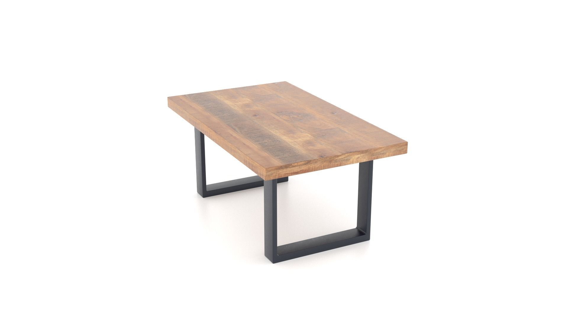 Mango Wood Furniture Set 3D Model Collection_21