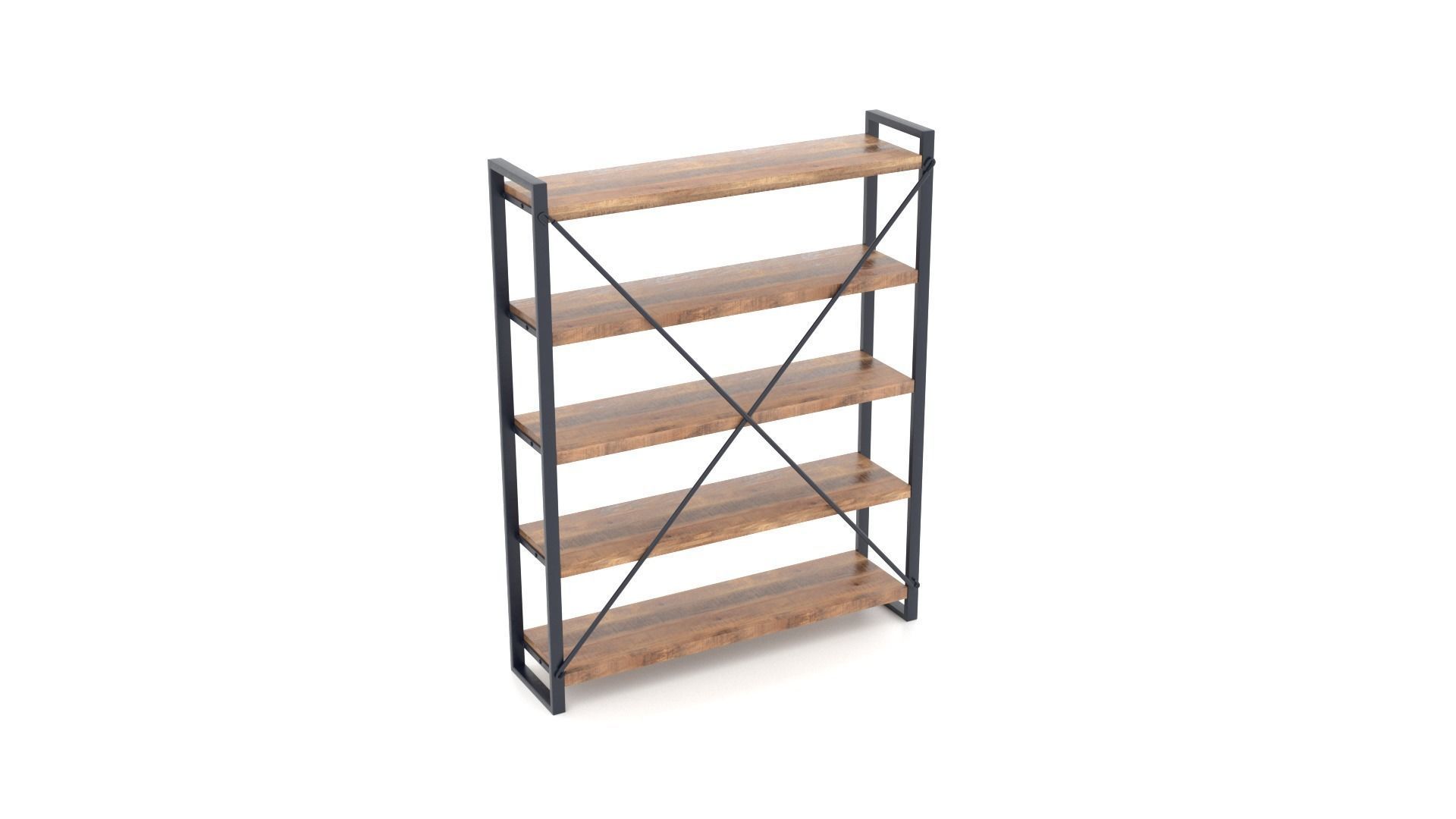 Mango Wood Furniture Set 3D Model Collection_18