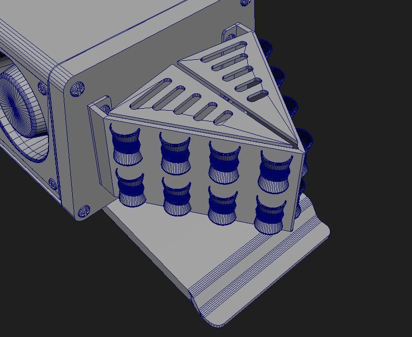 HaenschDBS3000 LED Lightbar in all Sizes Low-poly 3D model_5