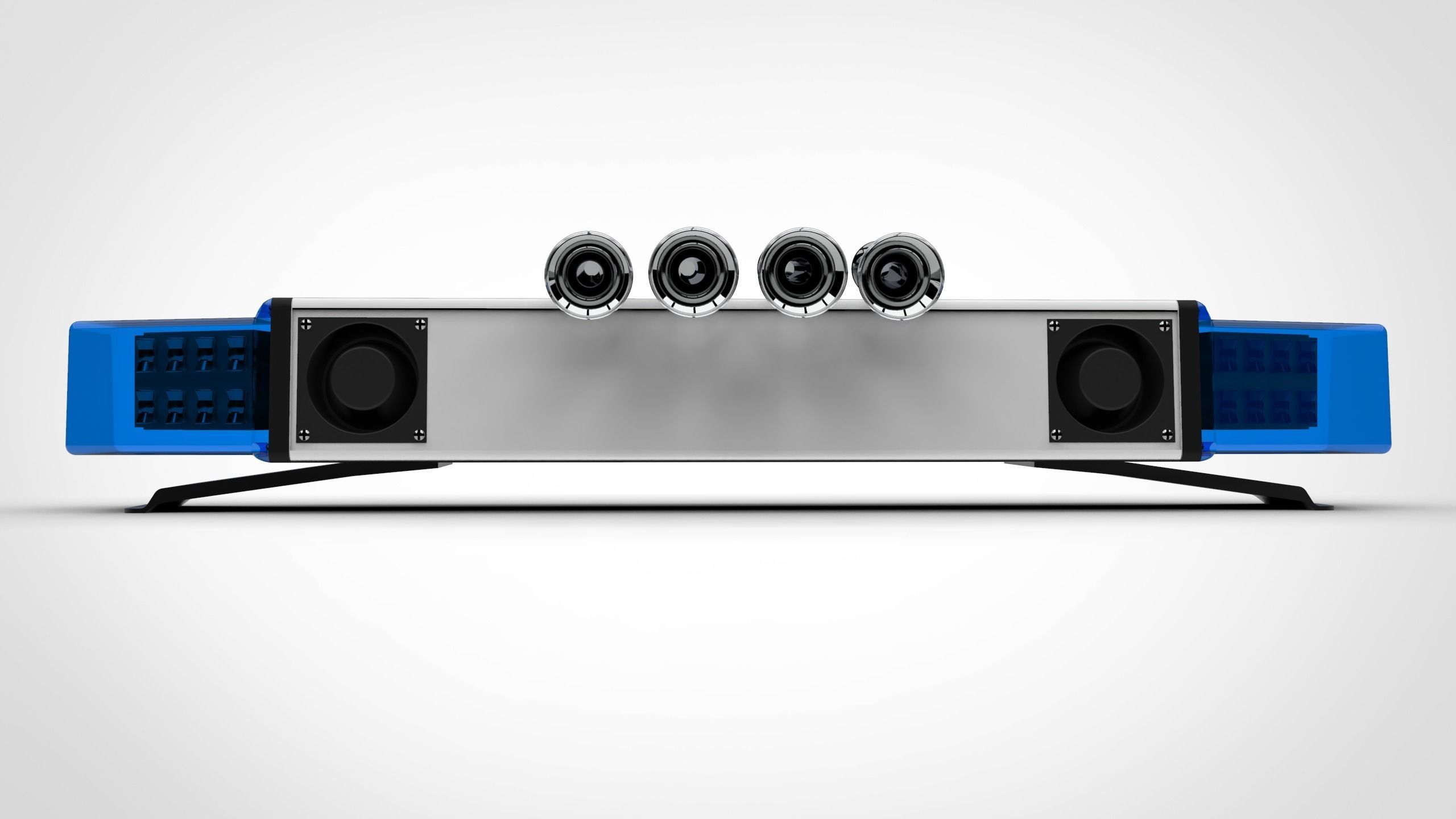 HaenschDBS3000 LED Lightbar in all Sizes Low-poly 3D model_3