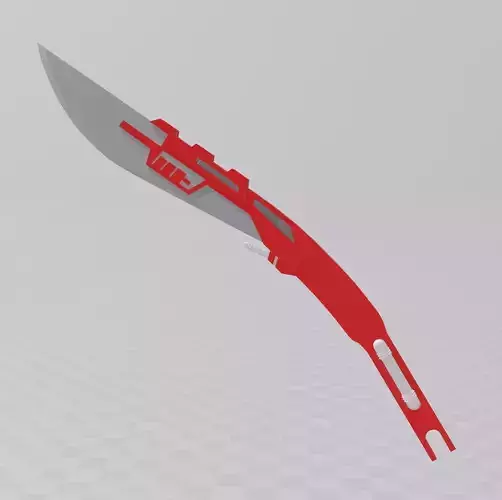 Star Wars TLJ Elite Praetorian Guard Double Blade 3D print model