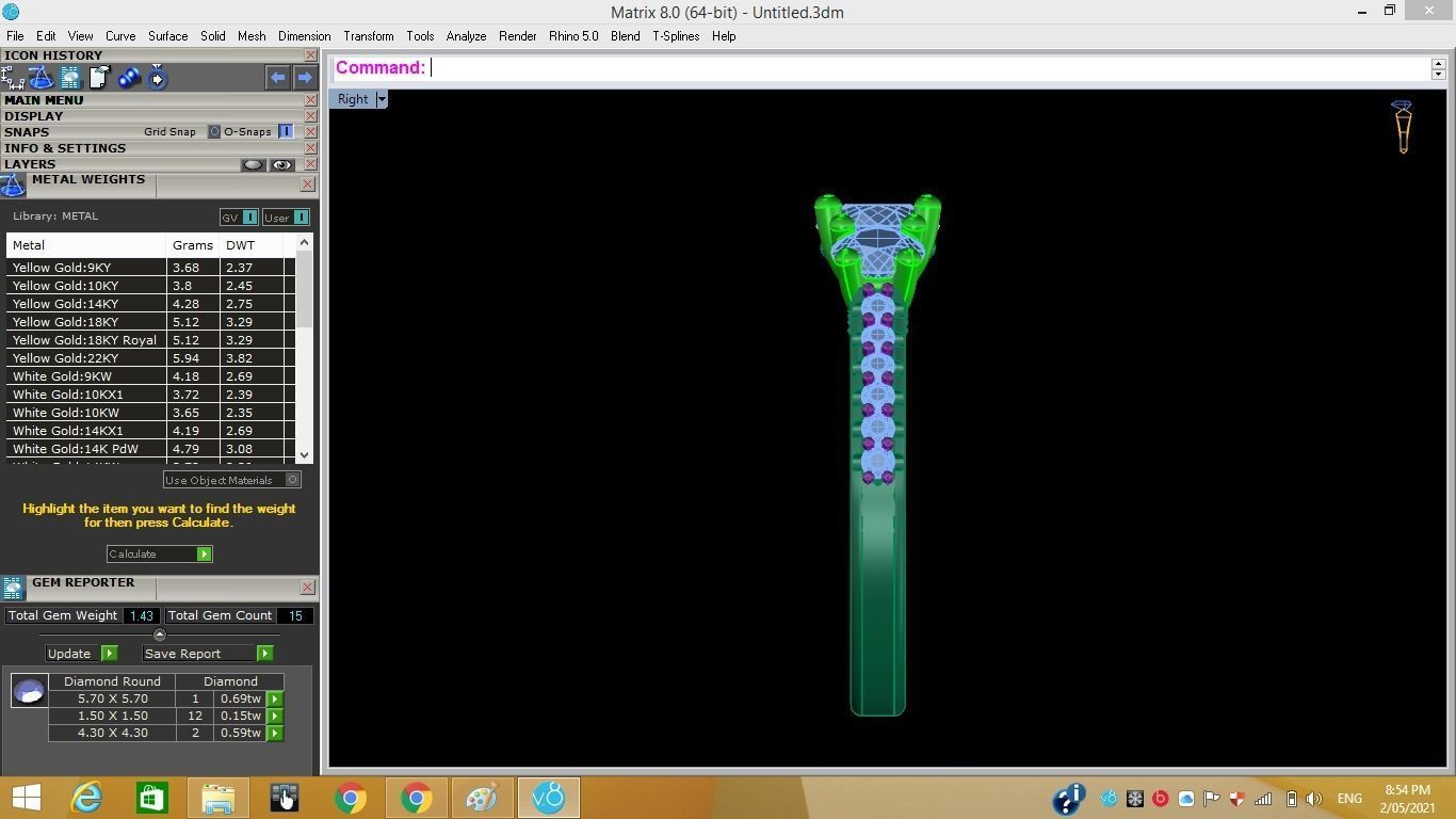 3D bracelets - jewelry 3d 3D print model_13