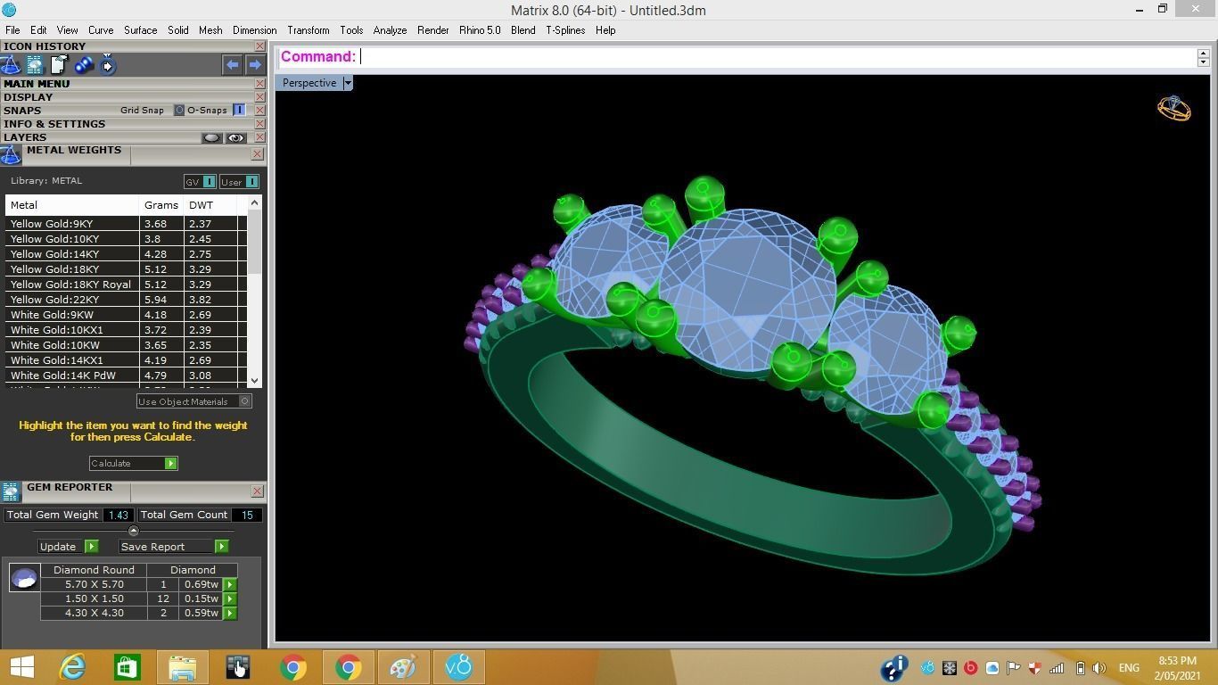 3D bracelets - jewelry 3d 3D print model_7