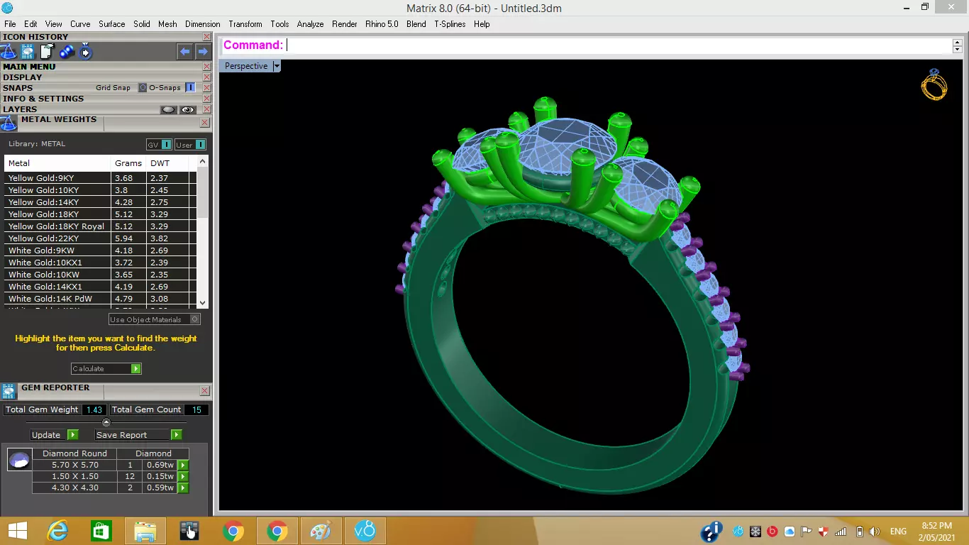 3D bracelets - jewelry 3d 3D print model_0