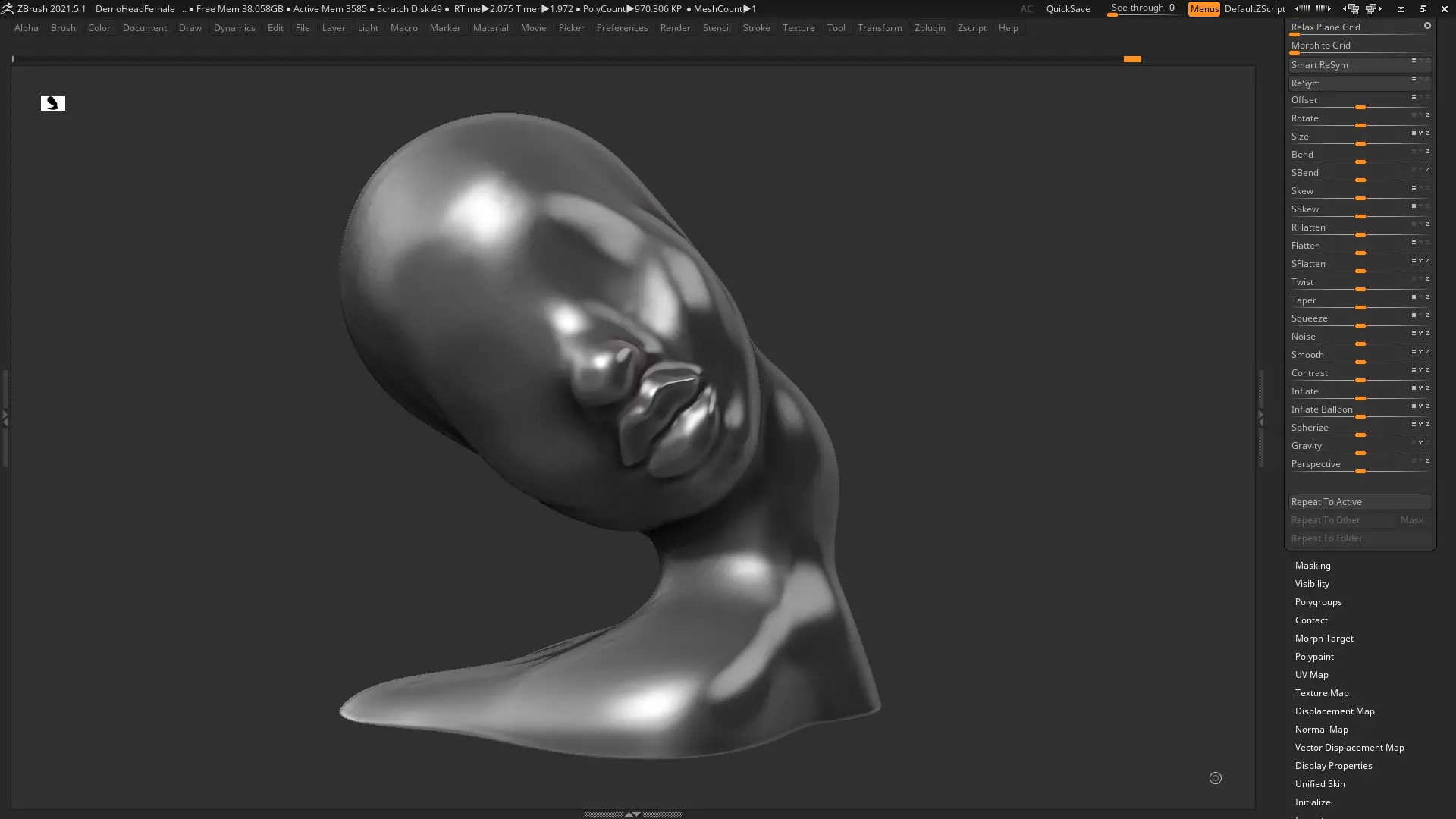 Modern Abstract Decorative sculpture 3d print model 26 3D print model