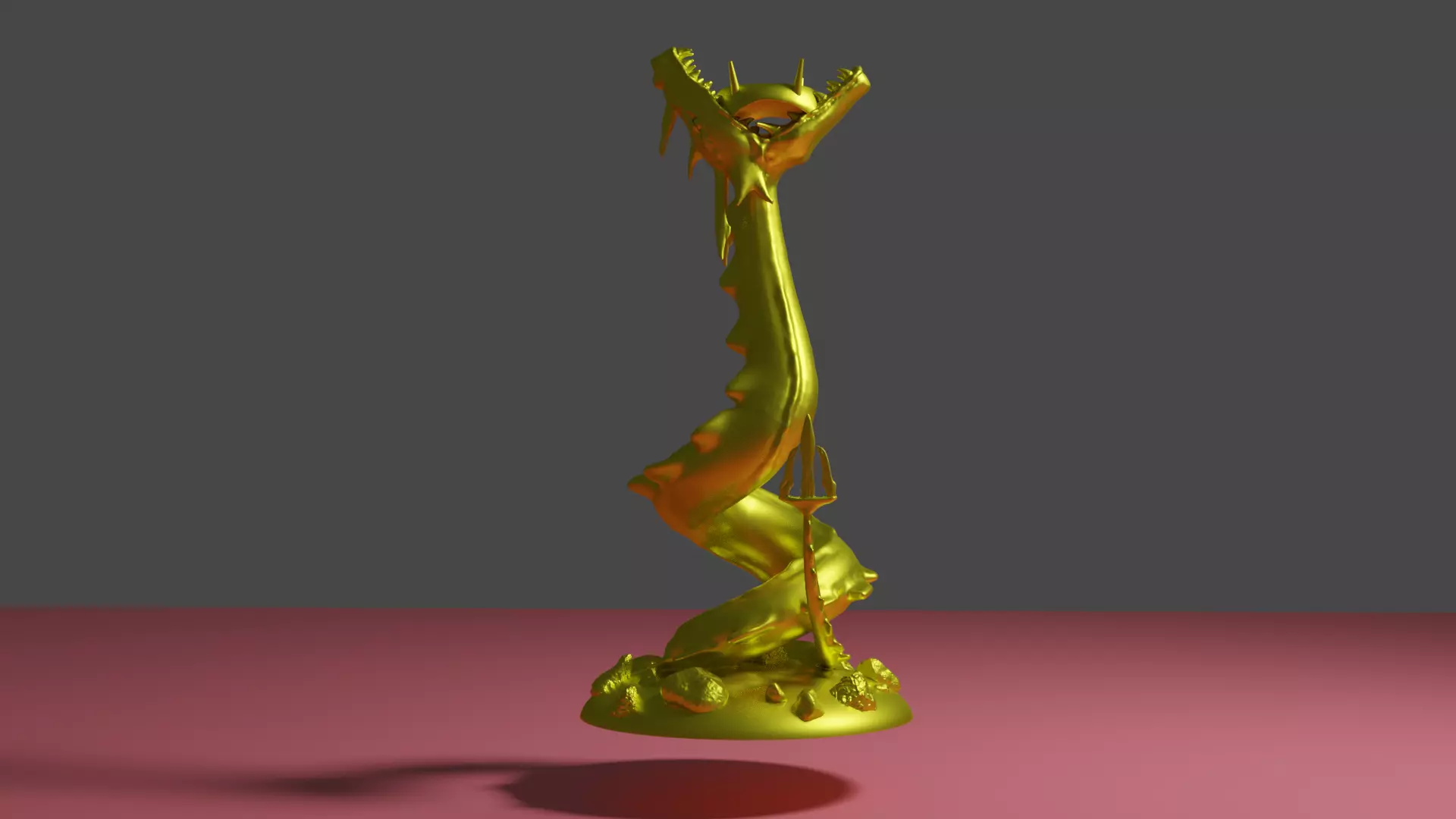 Dragon Candlestick - Candle Holder 3D print model