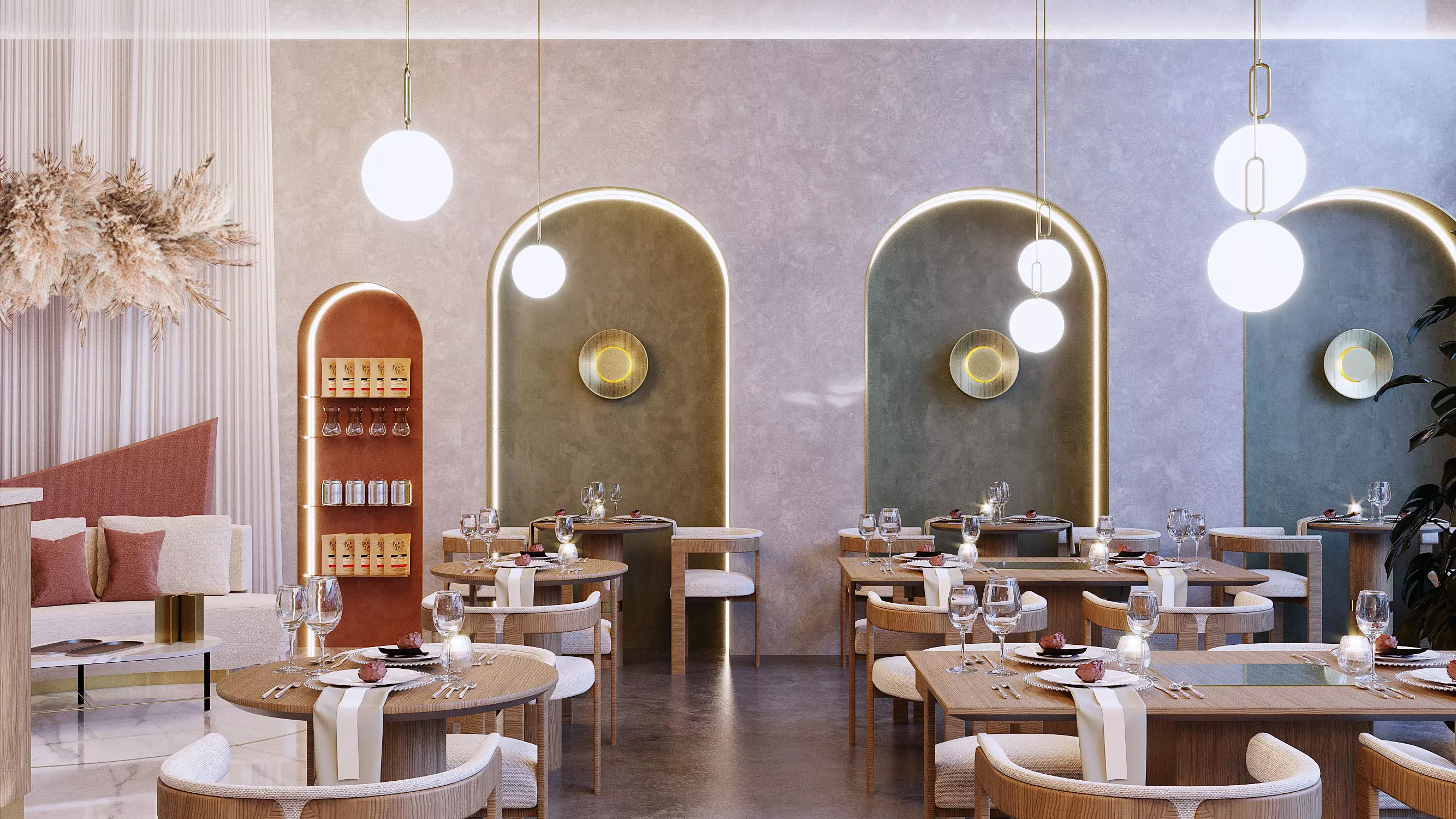 Restaurant Design  3D model_0
