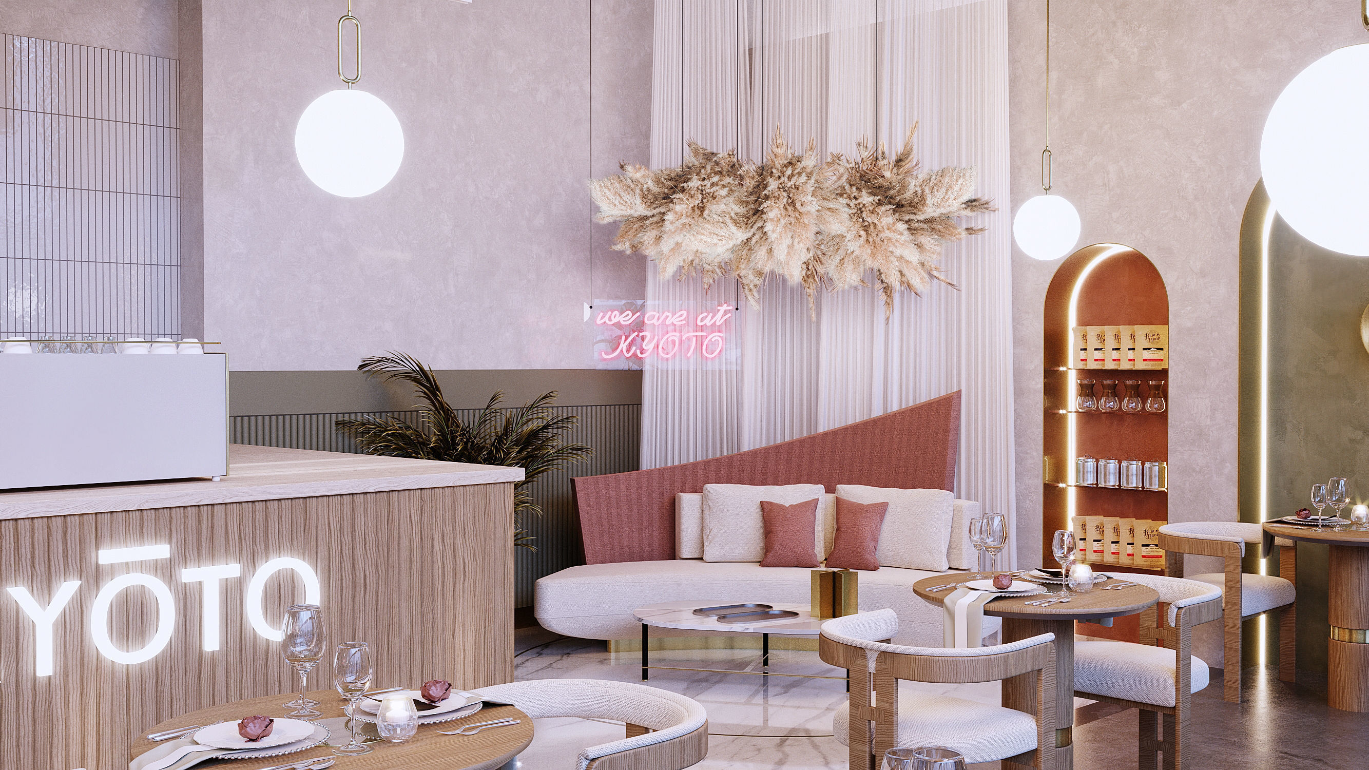 Restaurant Design  3D model_5