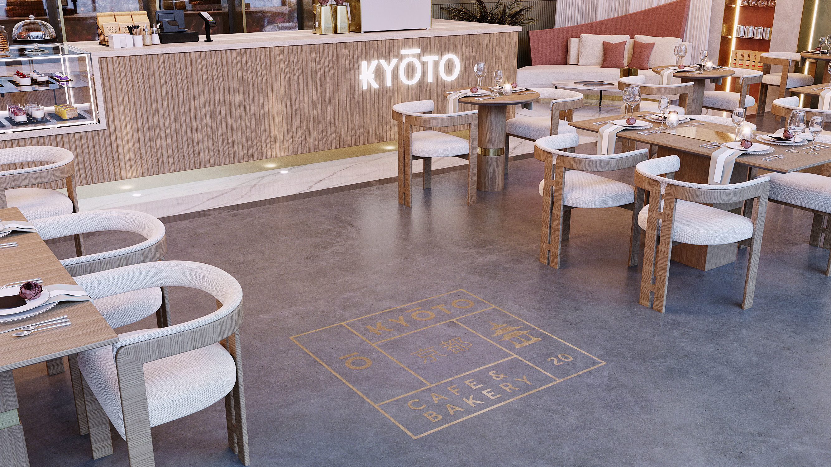Restaurant Design  3D model_4