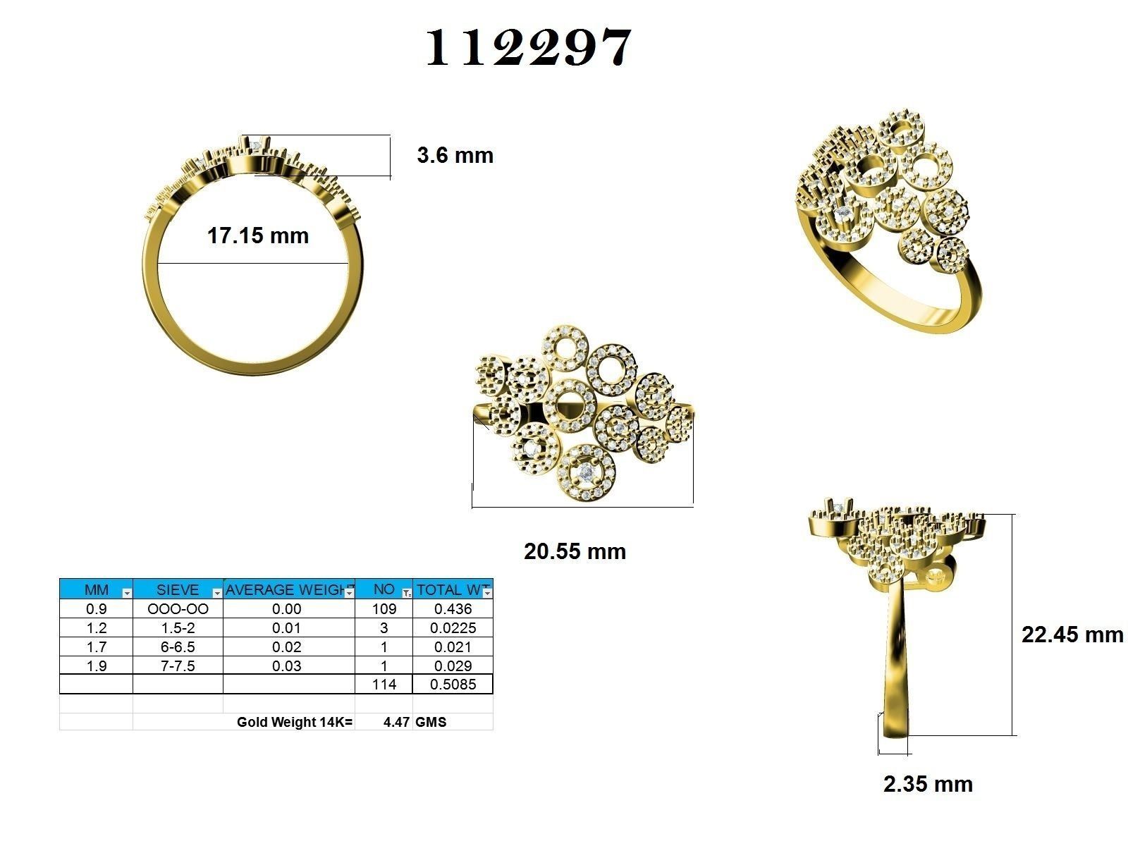 Ring - 112297 3D print model_12