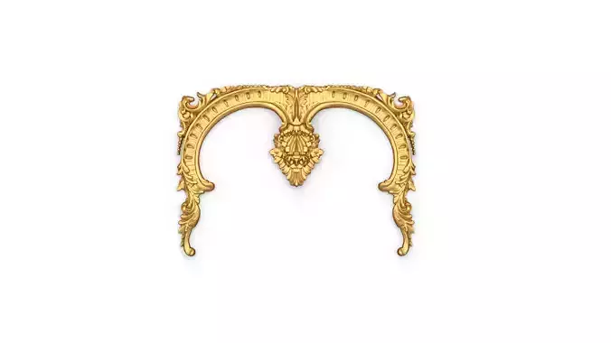 Classic decor ornament 24 3D print model