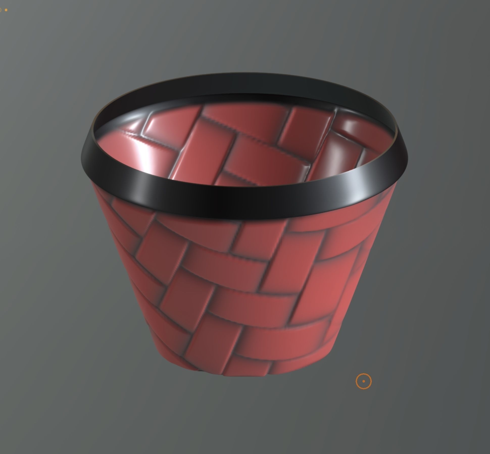 3D Pot planter 3D print model_4