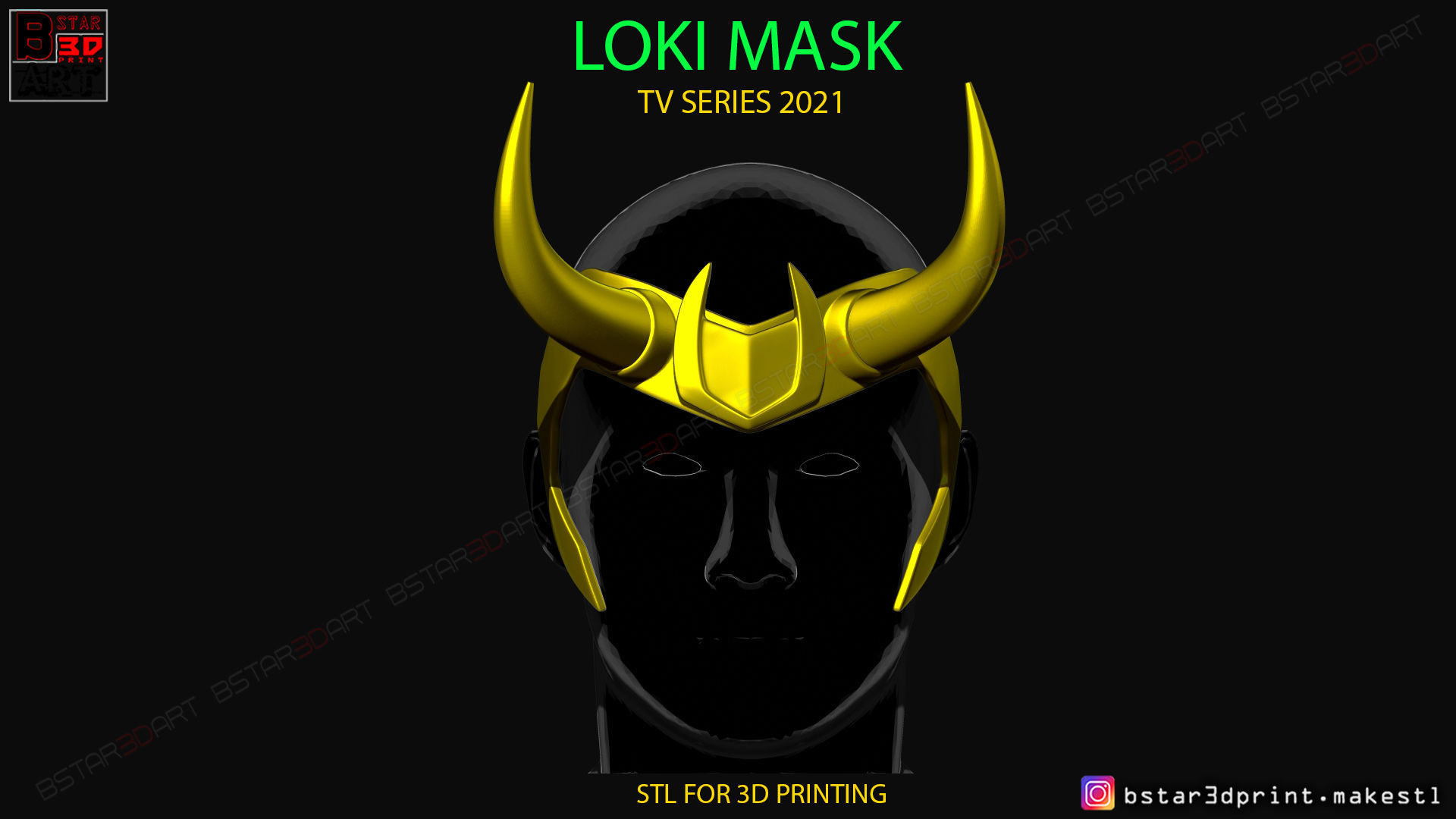 Loki Crown - TV series 2021 3D print model_1