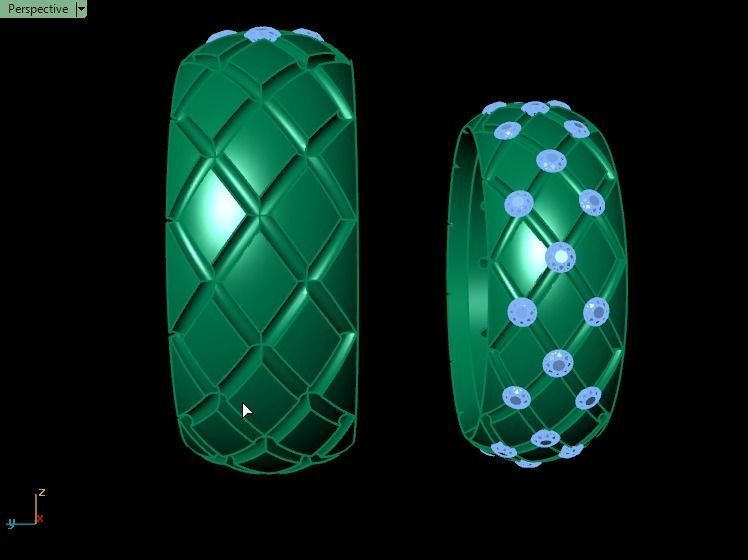 ring set 11 collection1 3D print model_16