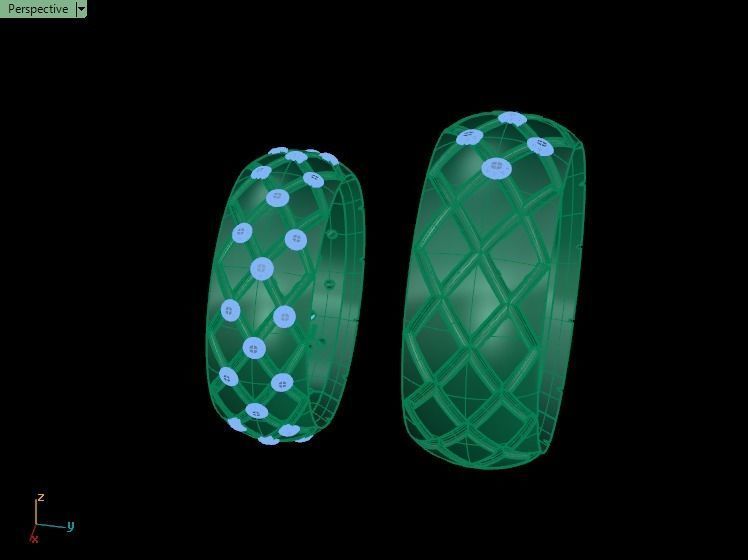 ring set 11 collection1 3D print model_7