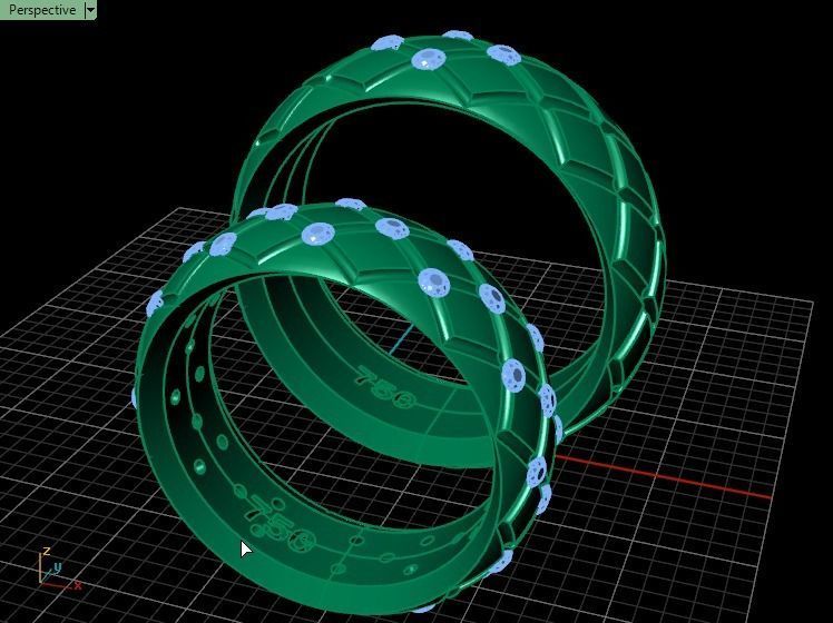 ring set 11 collection1 3D print model_8